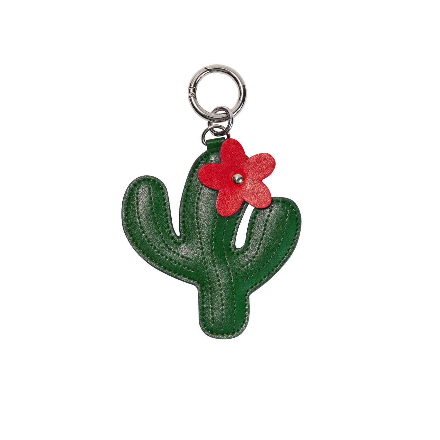 Women's Green Marhen.j Apple Leather Charm - Cactus