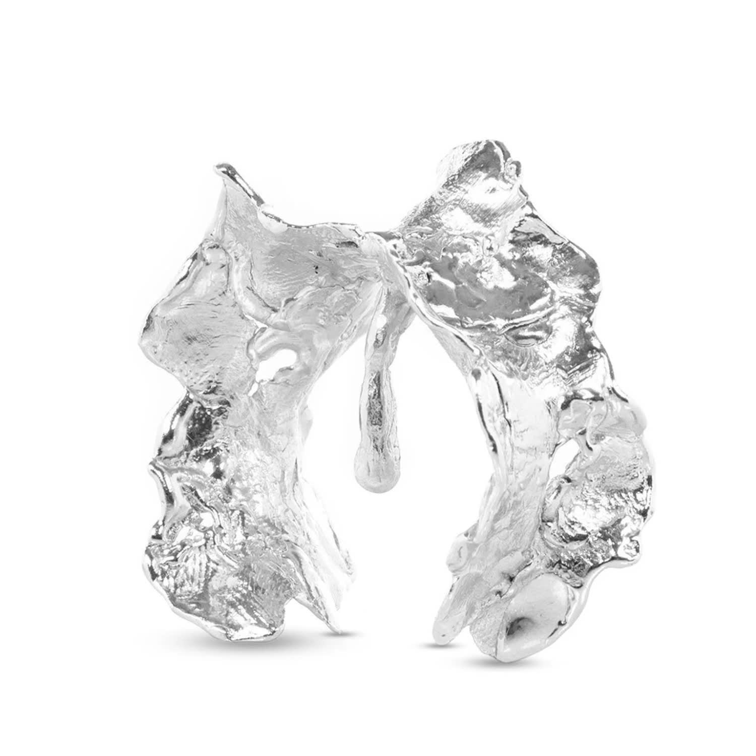 Eva Remenyi Women's Simon Radvan X  Pony Cuff Silver