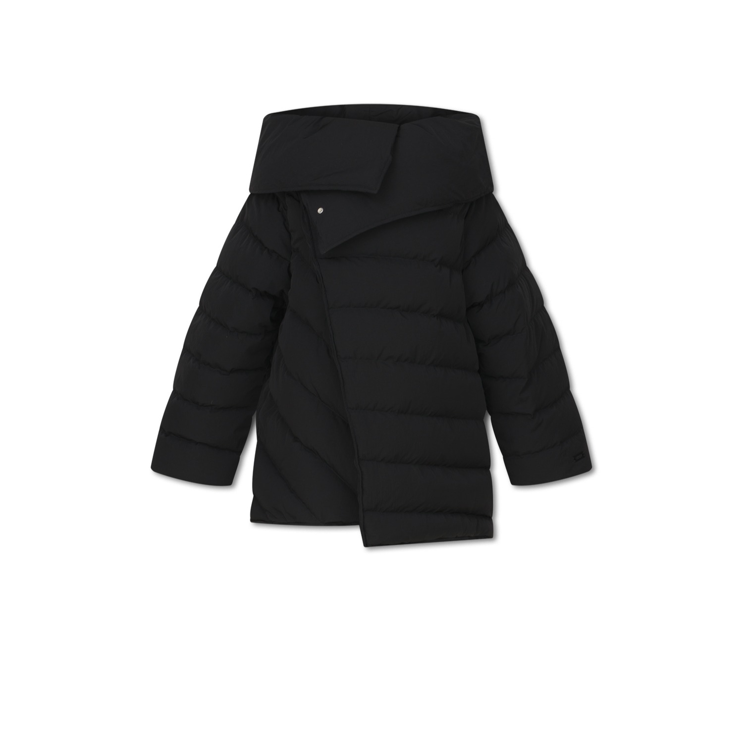 Women s Hunter Down Feather Puffer Jacket Black CUKOVY Wolf