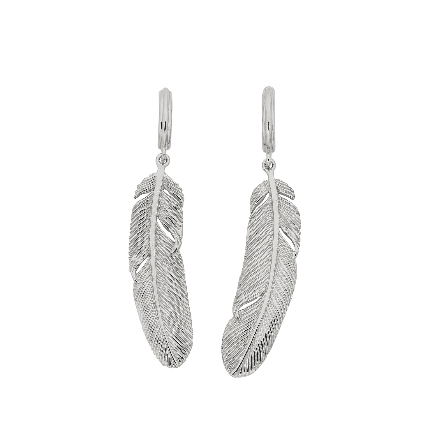 Zoe And Morgan Women's Eagle Earrings Silver In Silver