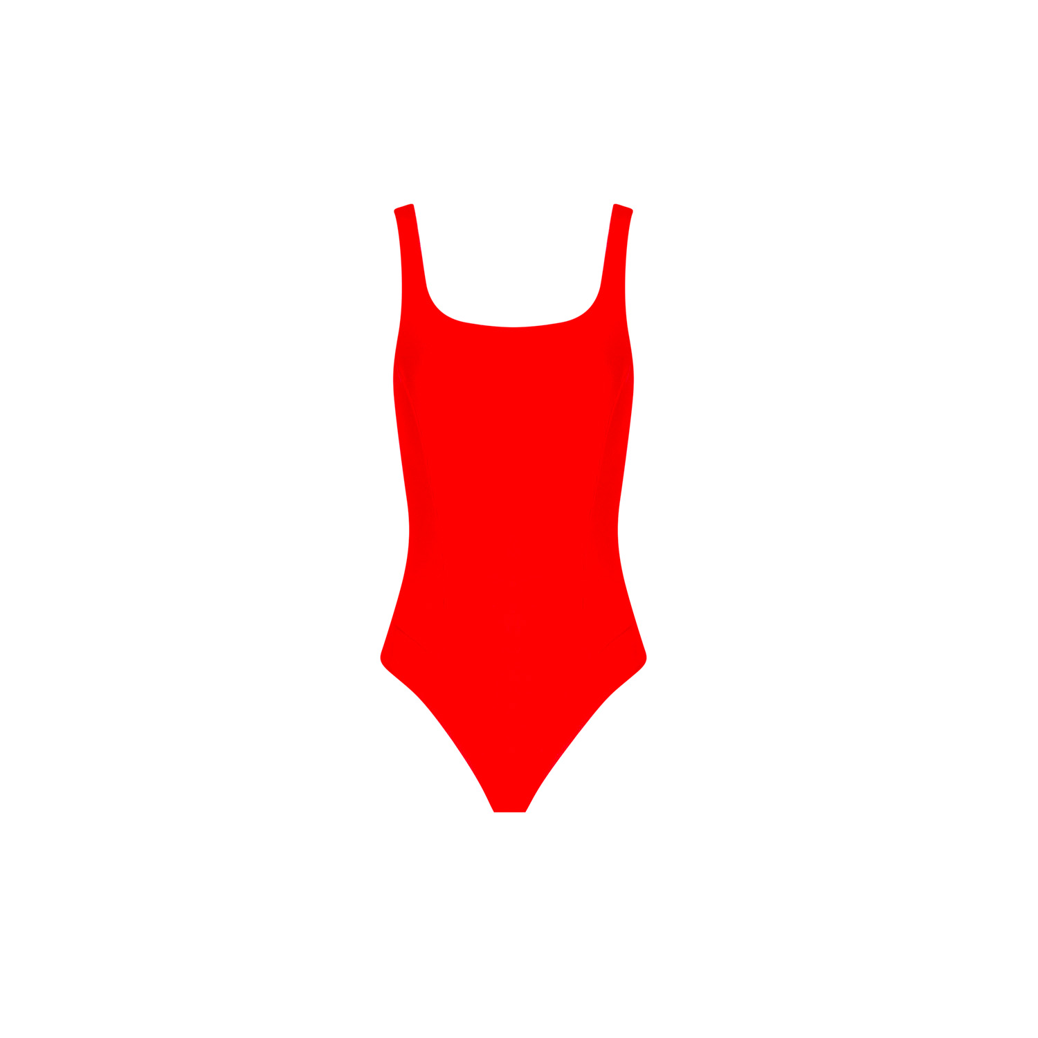 The Koozy Women's Chani Bodysuit In Sunset Red In Red