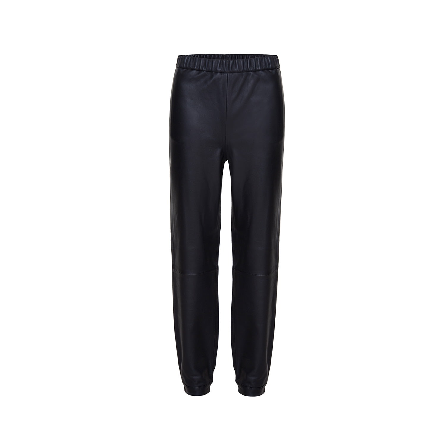 Audrey Vallens Women's Black Phoenix Leather Pants In Black