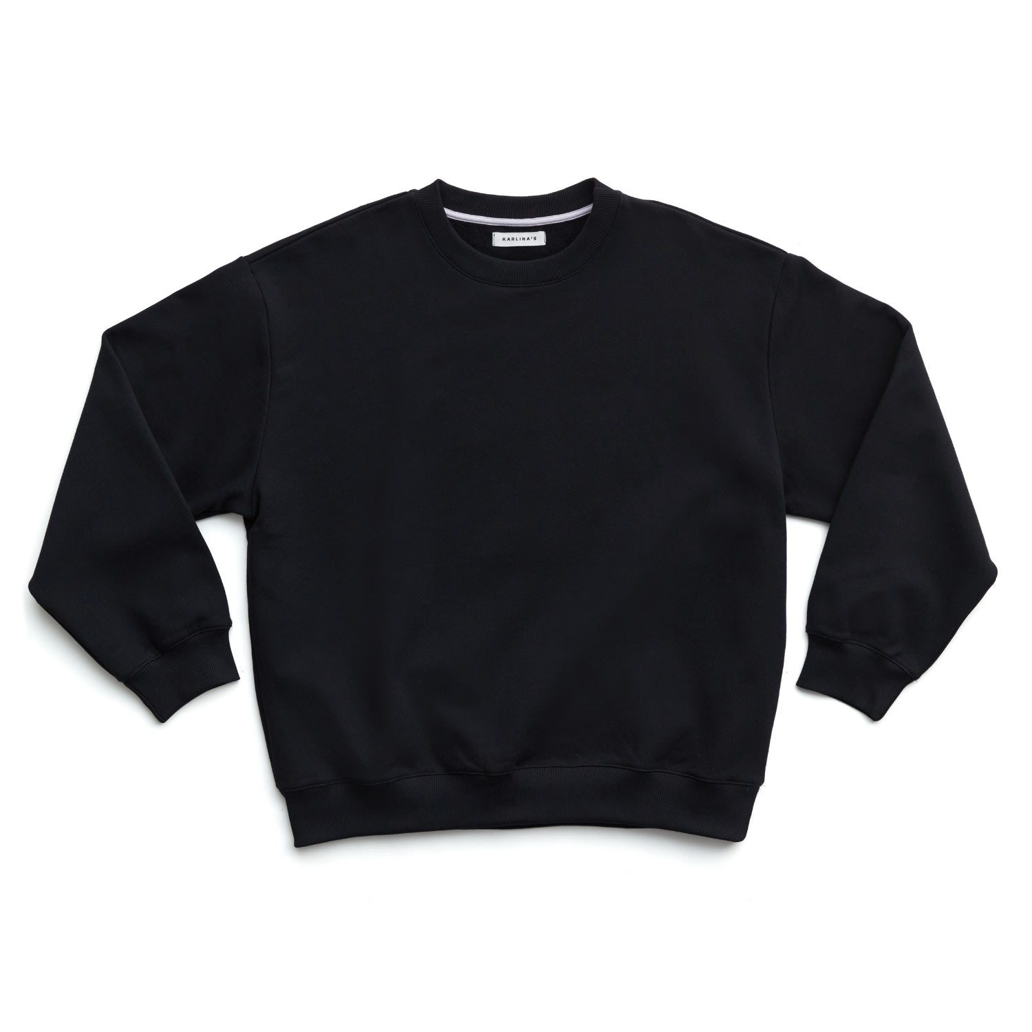 Men’s Handmade Kiko Sweatshirt In Black Large Karlina’s