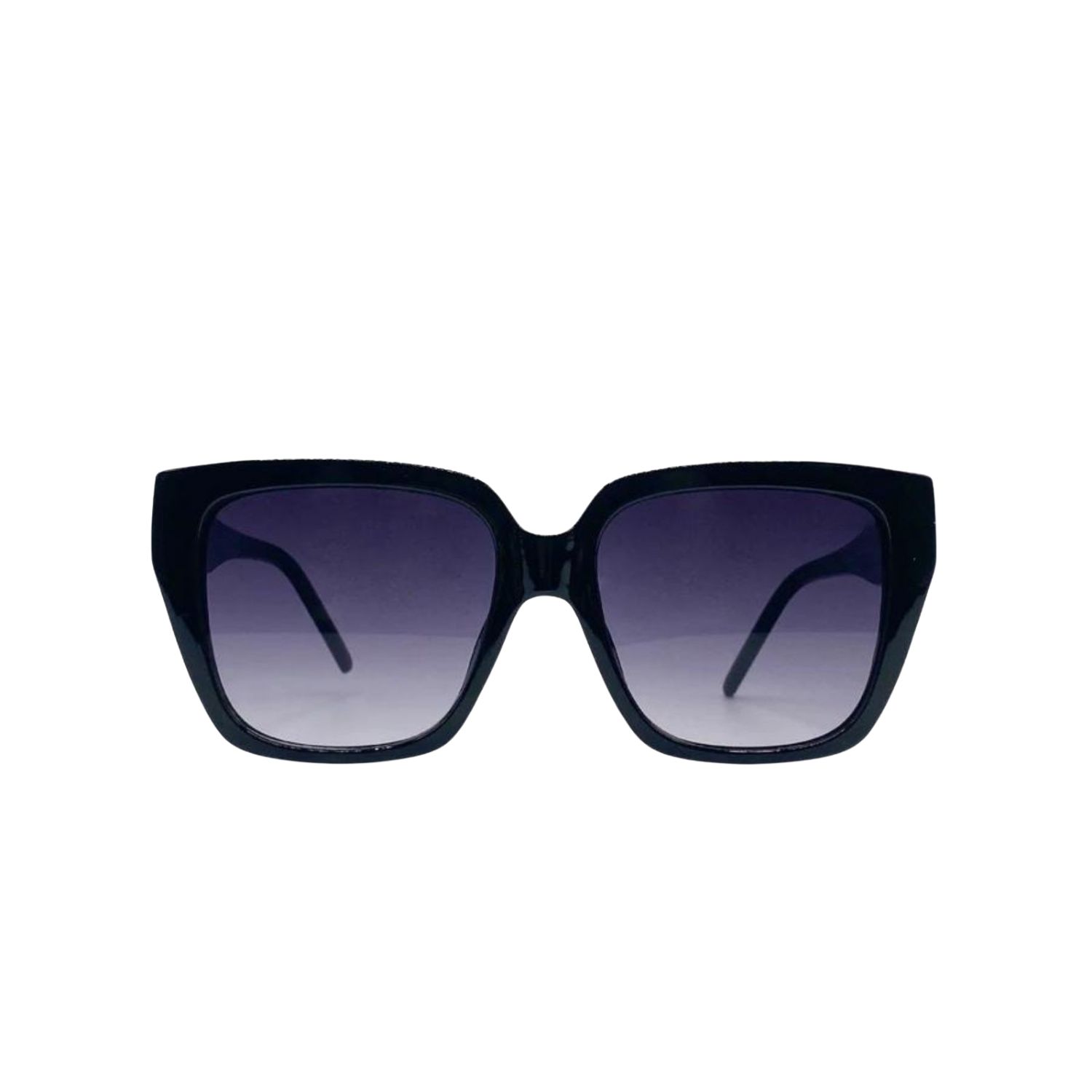 Hortons England Women's Oversized Black Sunglasses