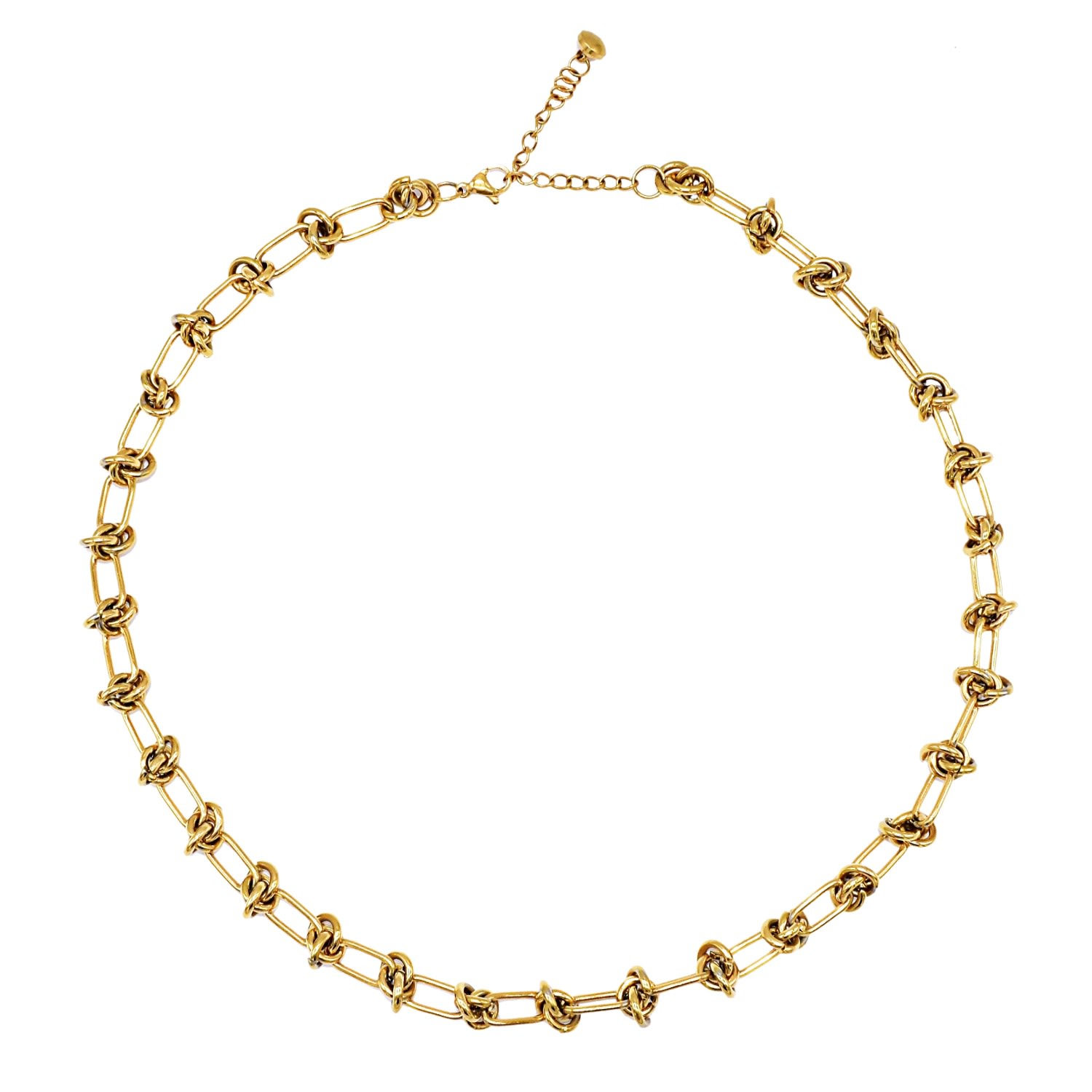 Arsn The Label Women's Gold He Loves Me, She Loves Me Knot In Gold