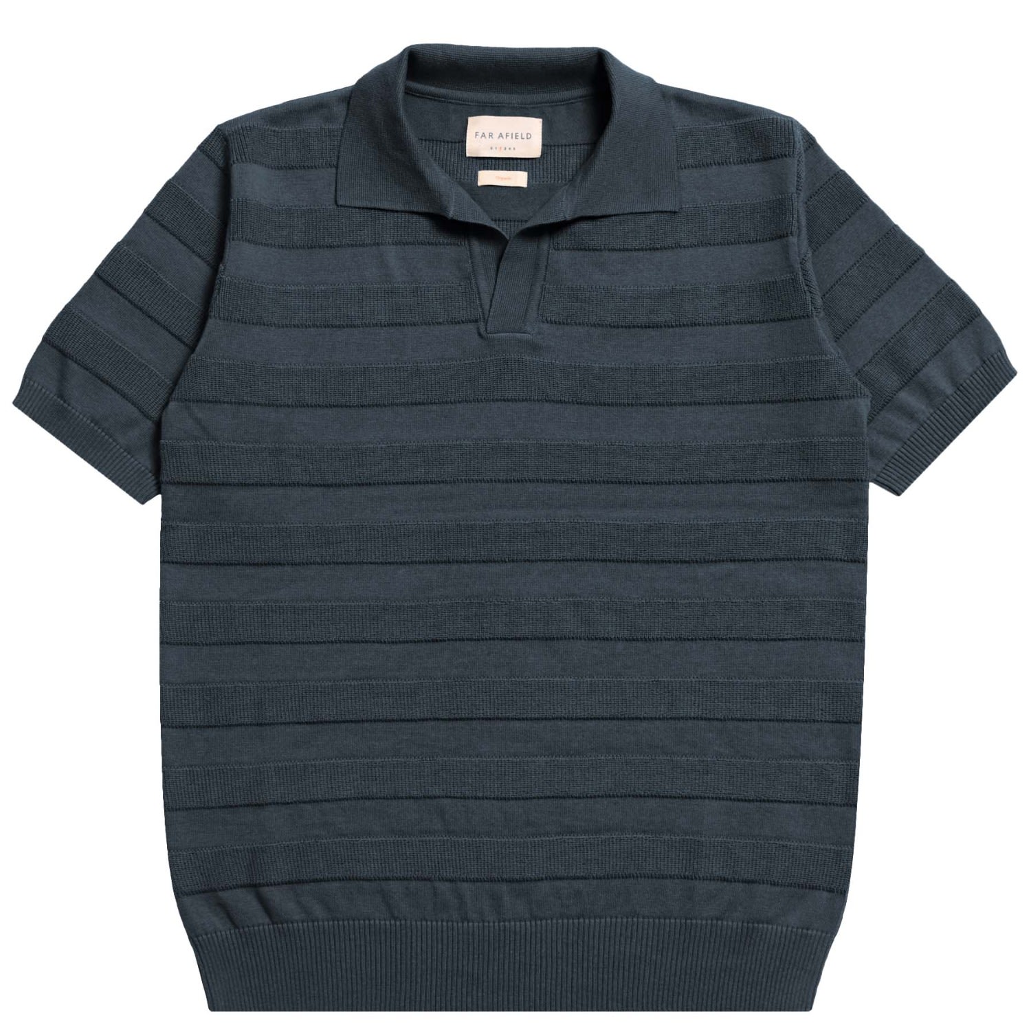 Men’s Far Afield Marsan Polo - Blue Night Small Peraluna