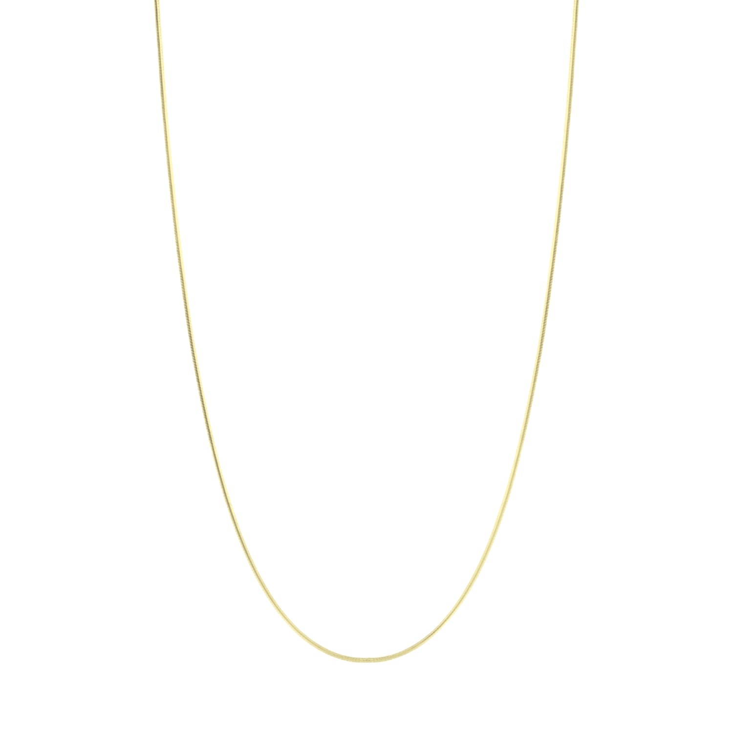 Spero London Women's Italian Fine Sterling Silver Chain - Gold In Gold