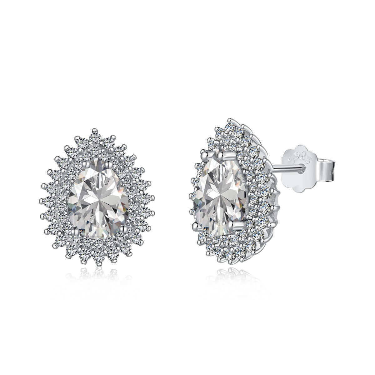 Viviana Halil Women's The Celine Premium Zirconia Earrings In Sterling Silver