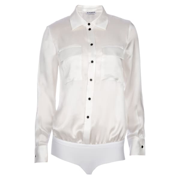 silk blouse bodysuit