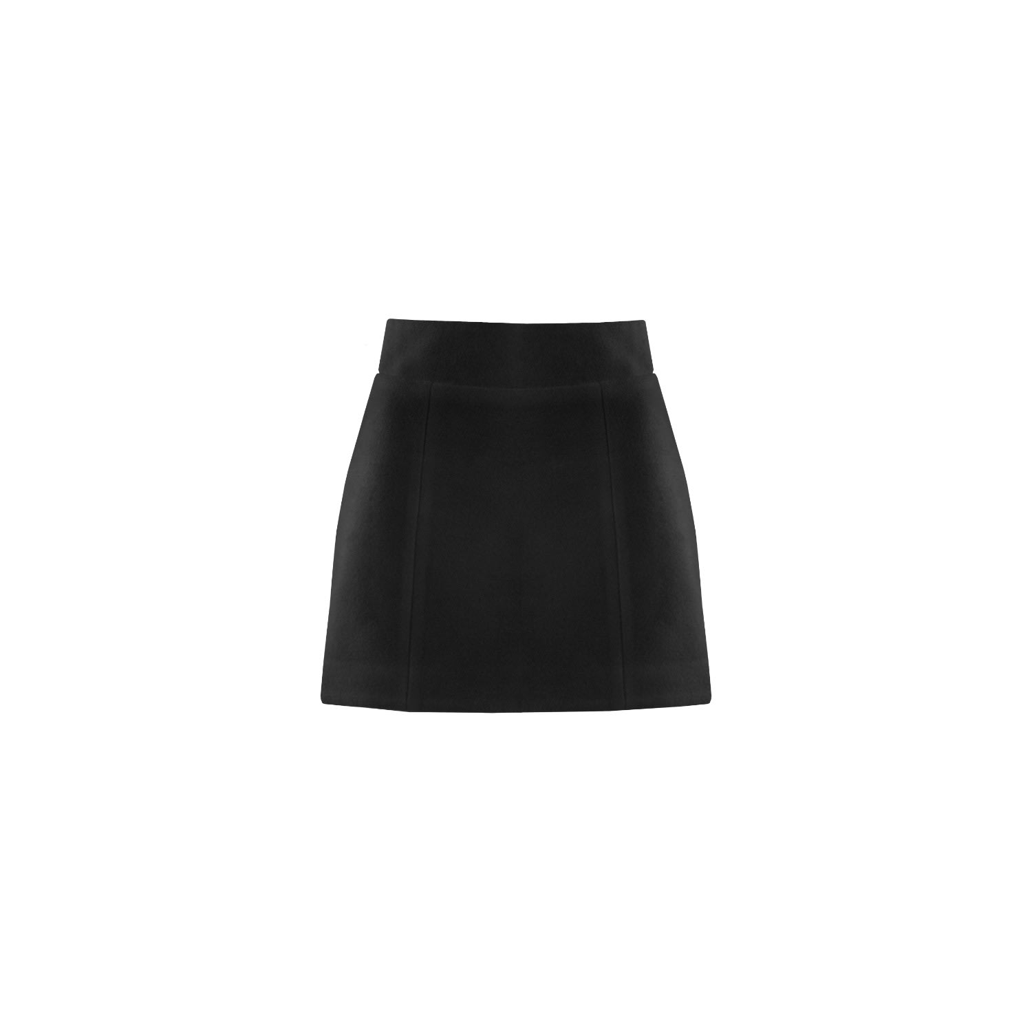Vestiaire D'un Oiseau Libre Women's Black Cashmere Mini Skirt In Black