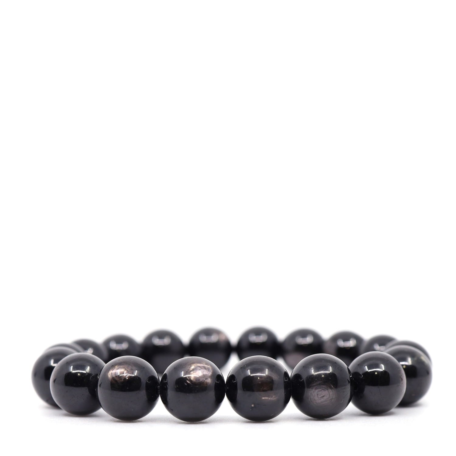 Shar Oke Men's Black Hypersthene Bracelet