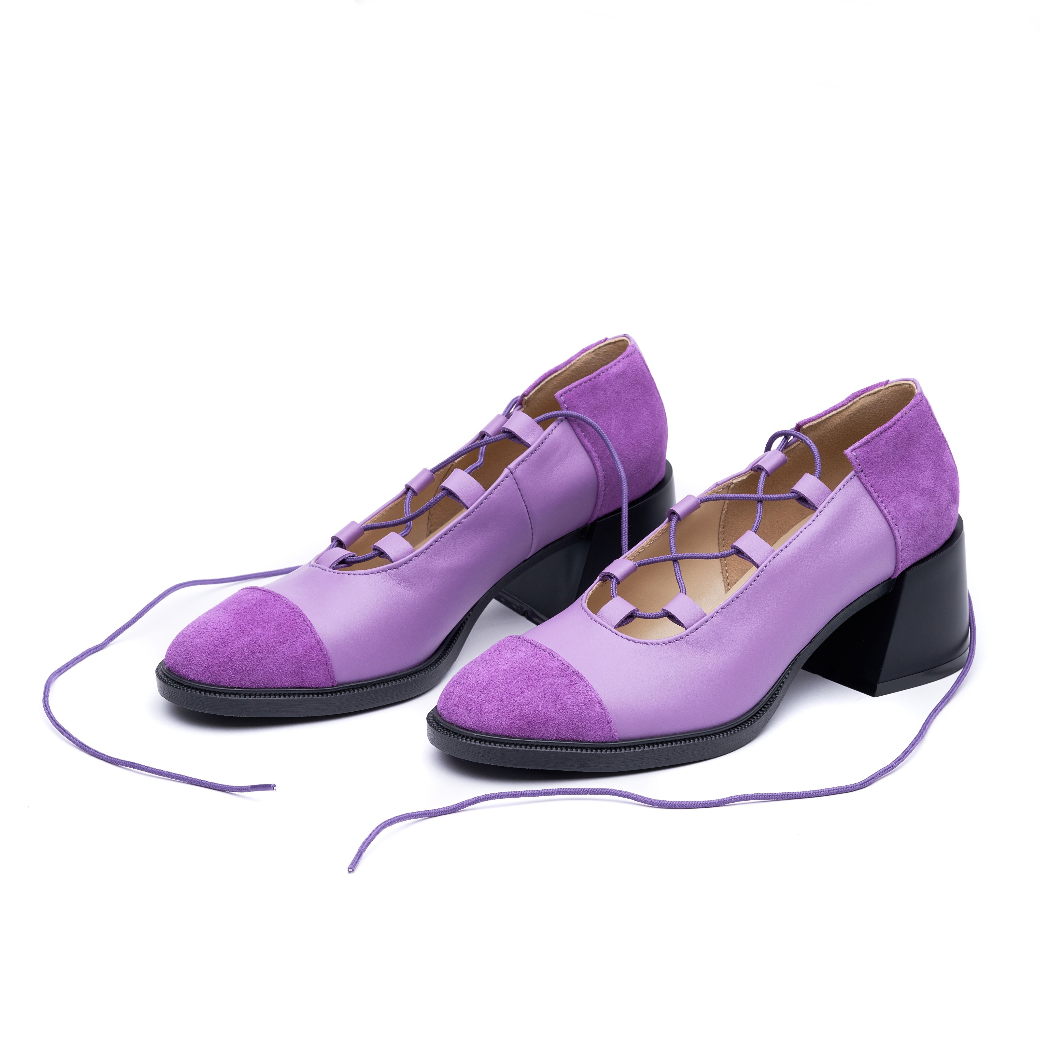 Women’s Pink / Purple Pink And Purple Heels Panna Cotta 8 Uk Mas Laus