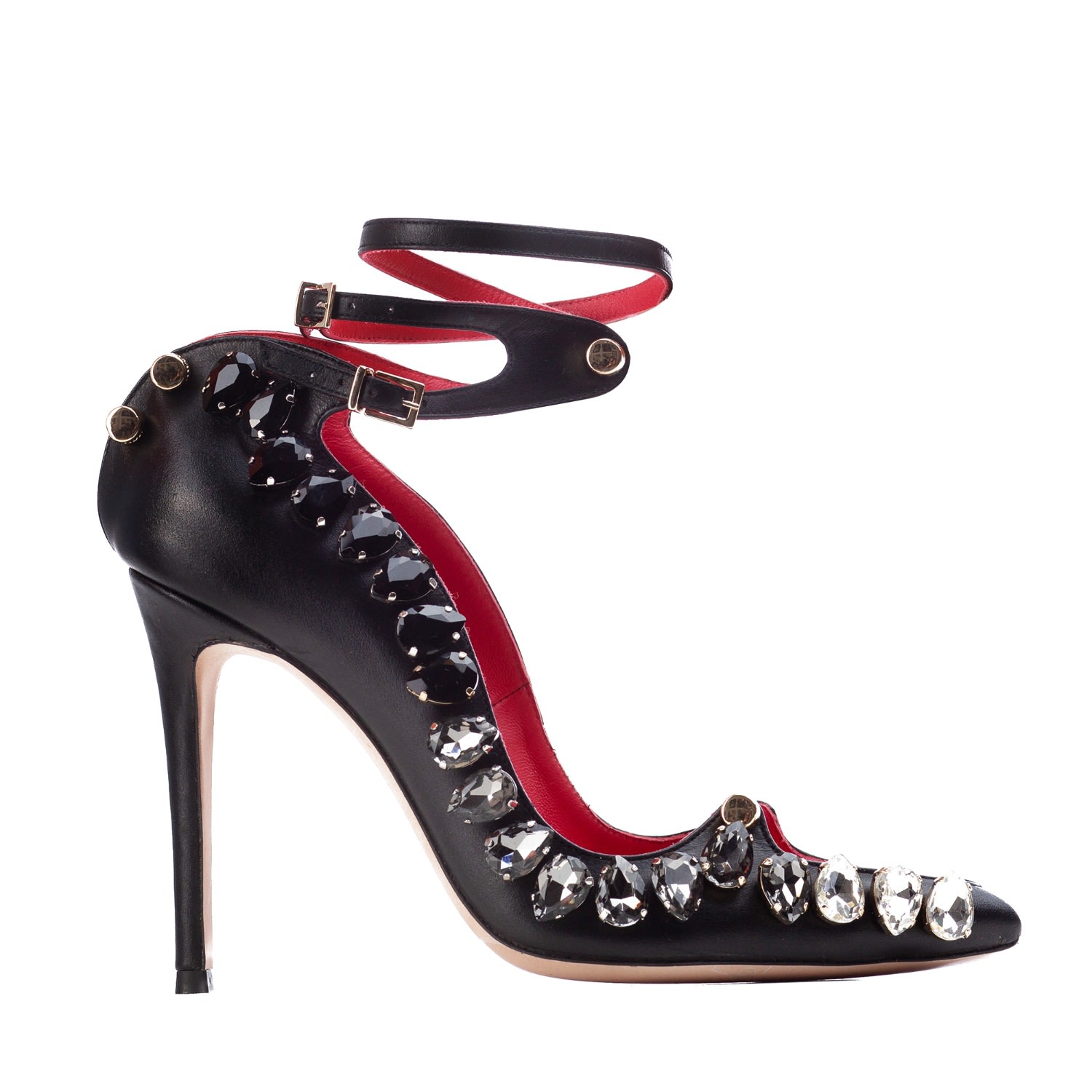 Hardot Women's Black Harlot Diamons Pumps In Black