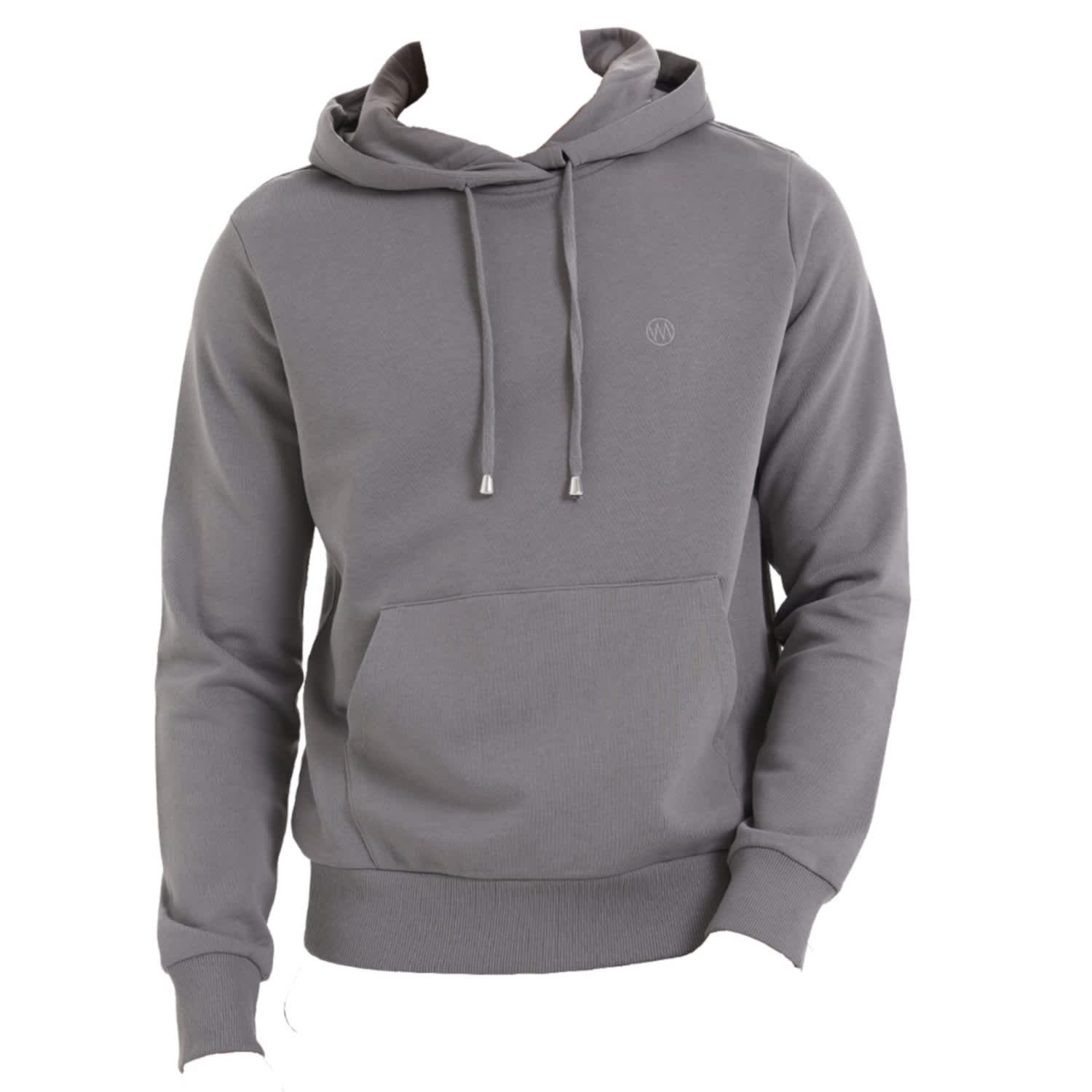 charcoal gray sweatshirt