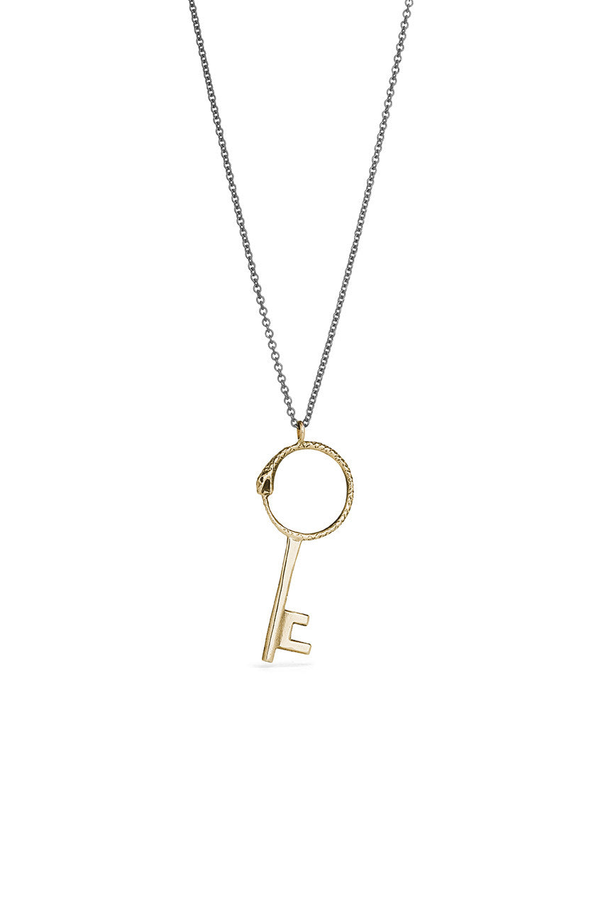 Women’s Gold / Silver Tools - Bronze Key Necklace Orrifinn Jewels