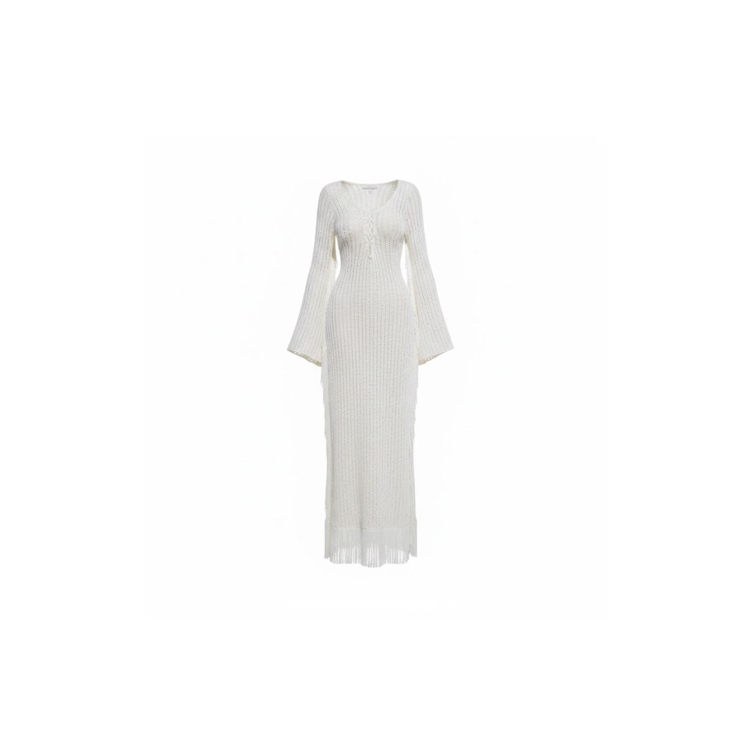 Suyty Women's Mulan With Sleeves - White