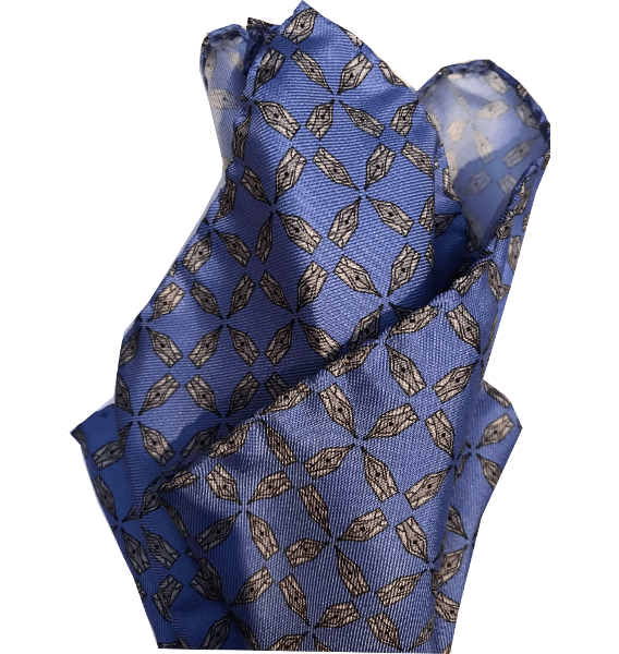 men's blue just the tip pocket square lazyjack press