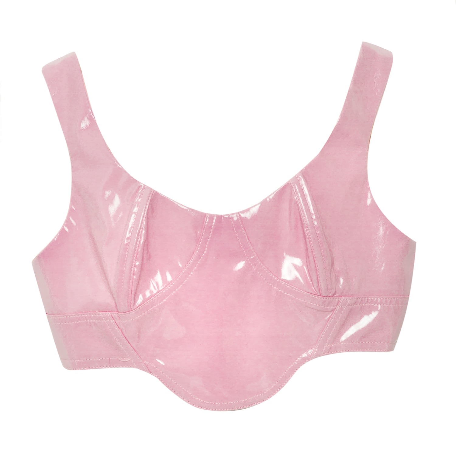 Paloma Lira Women's Pink / Purple Bubblegum Corset Top In Pink/purple