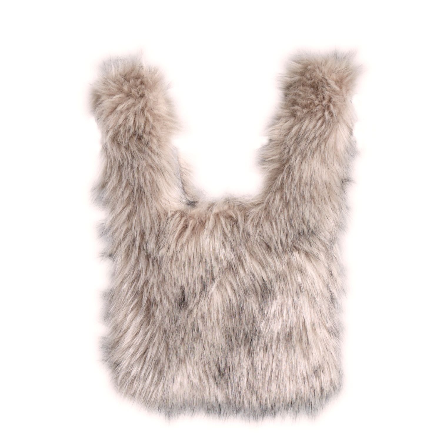 Love And Nostalgia Women's Frankie Fur Bag - Brown In Brown