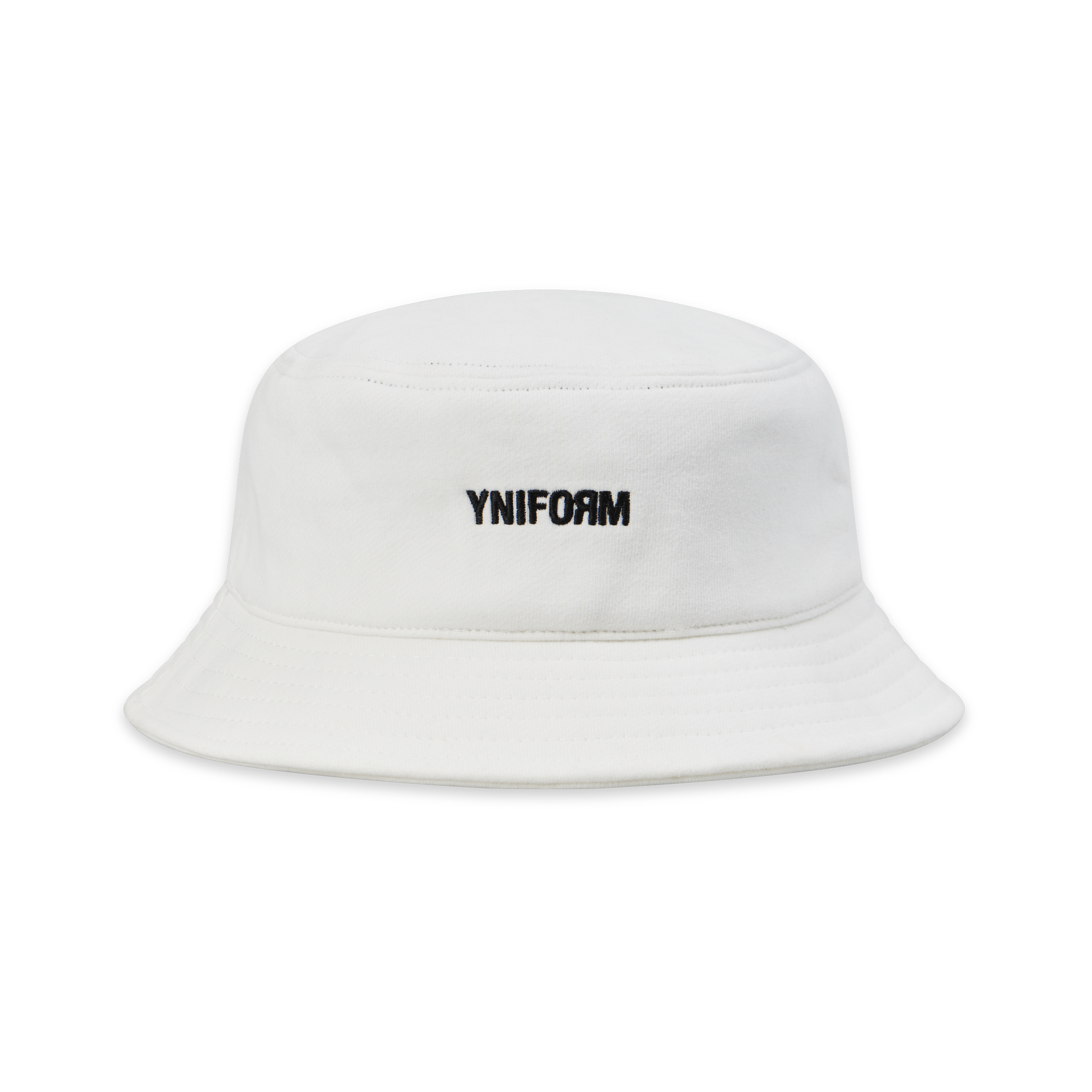 Men’s White Yang Bucket Hat One Size Yniform