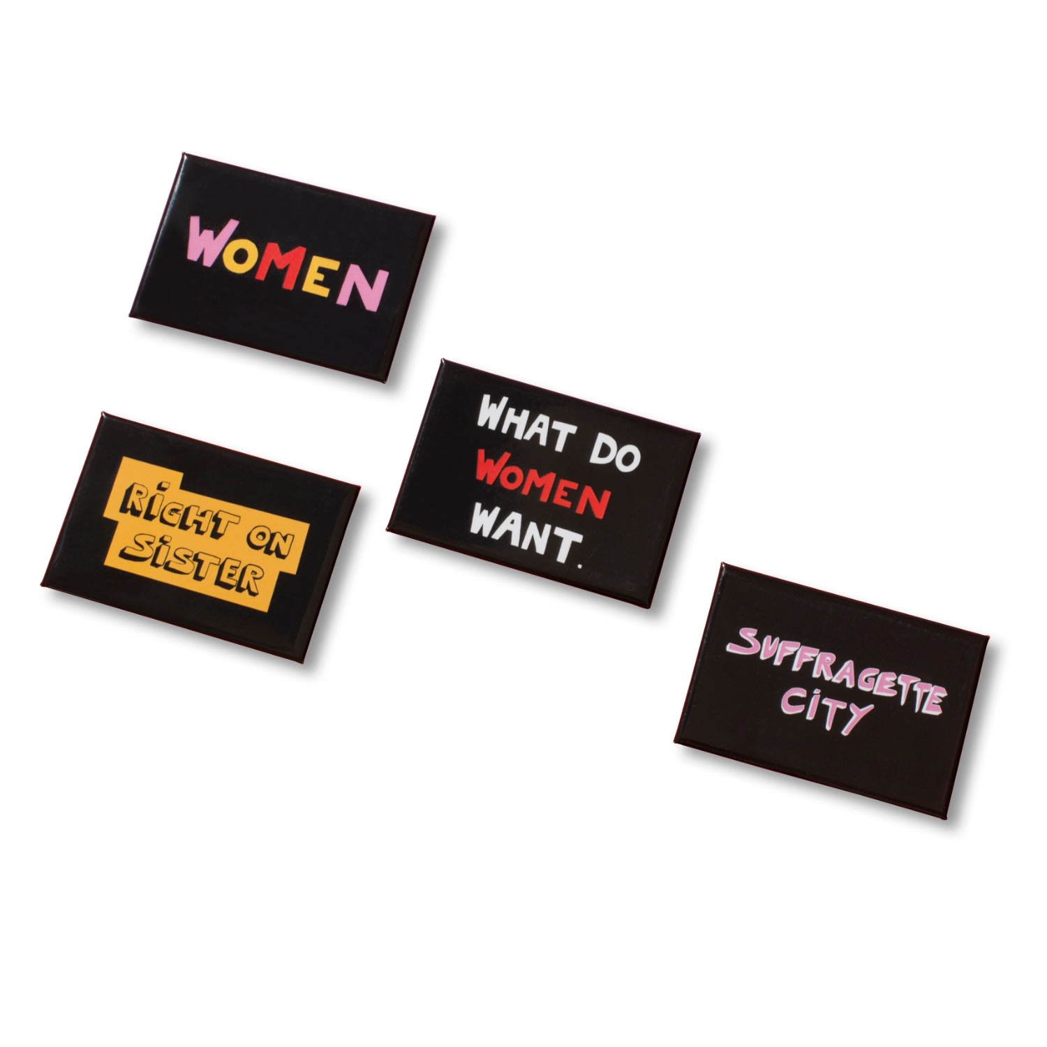 Bella Freud Suffragette City Magnet Set Plinth