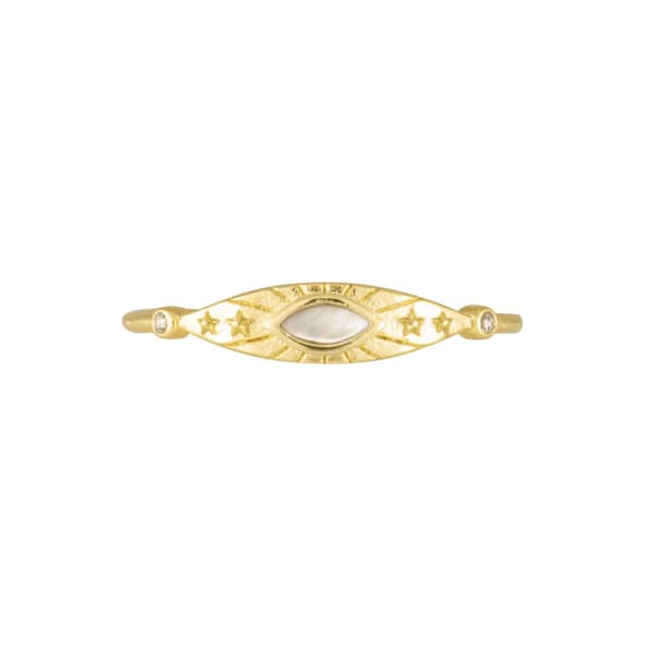 Wanderlust + Co Asteria Gold Ring