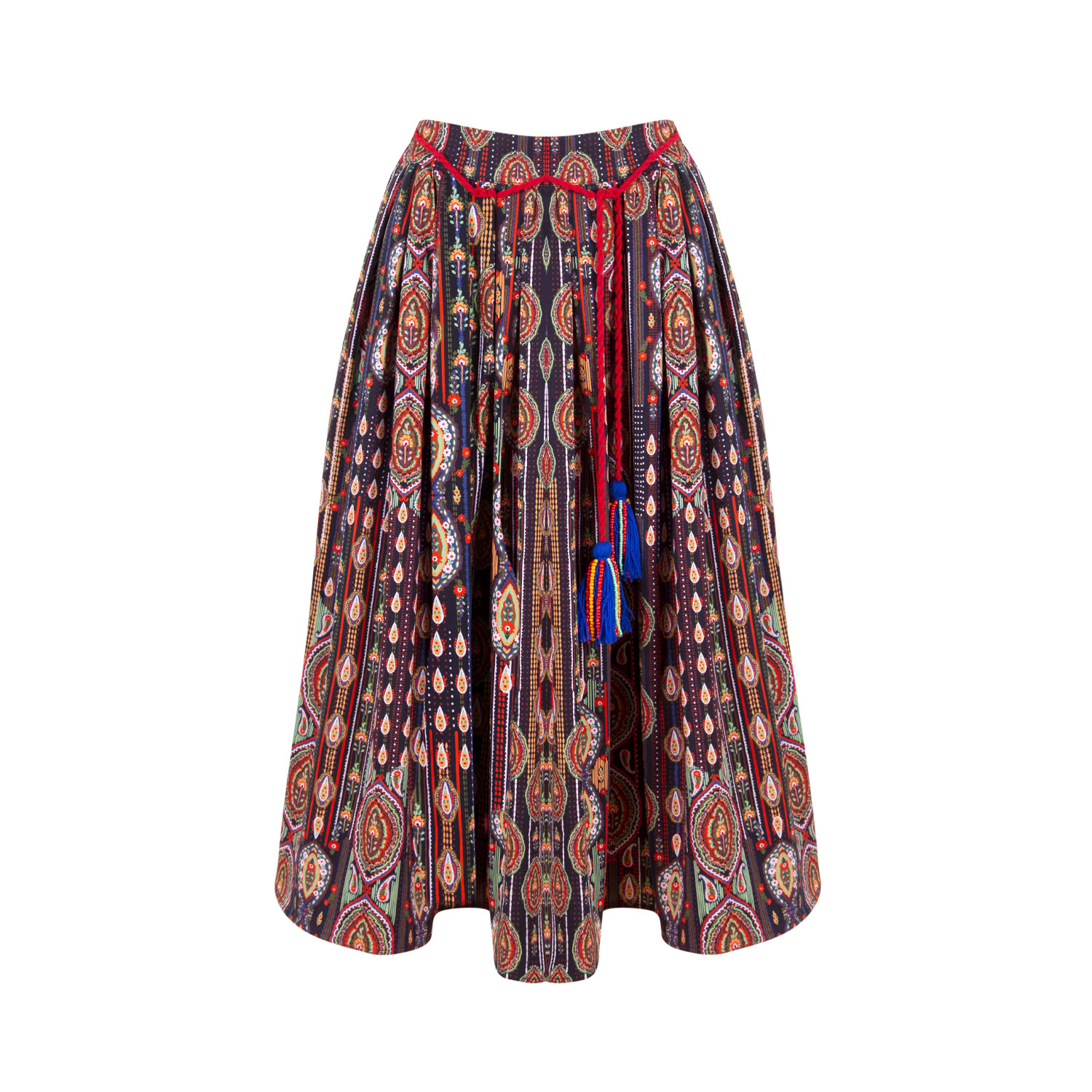 Women’s Vanessa - Ethnic Patterned Maxi Skirt Small Elissa Studio