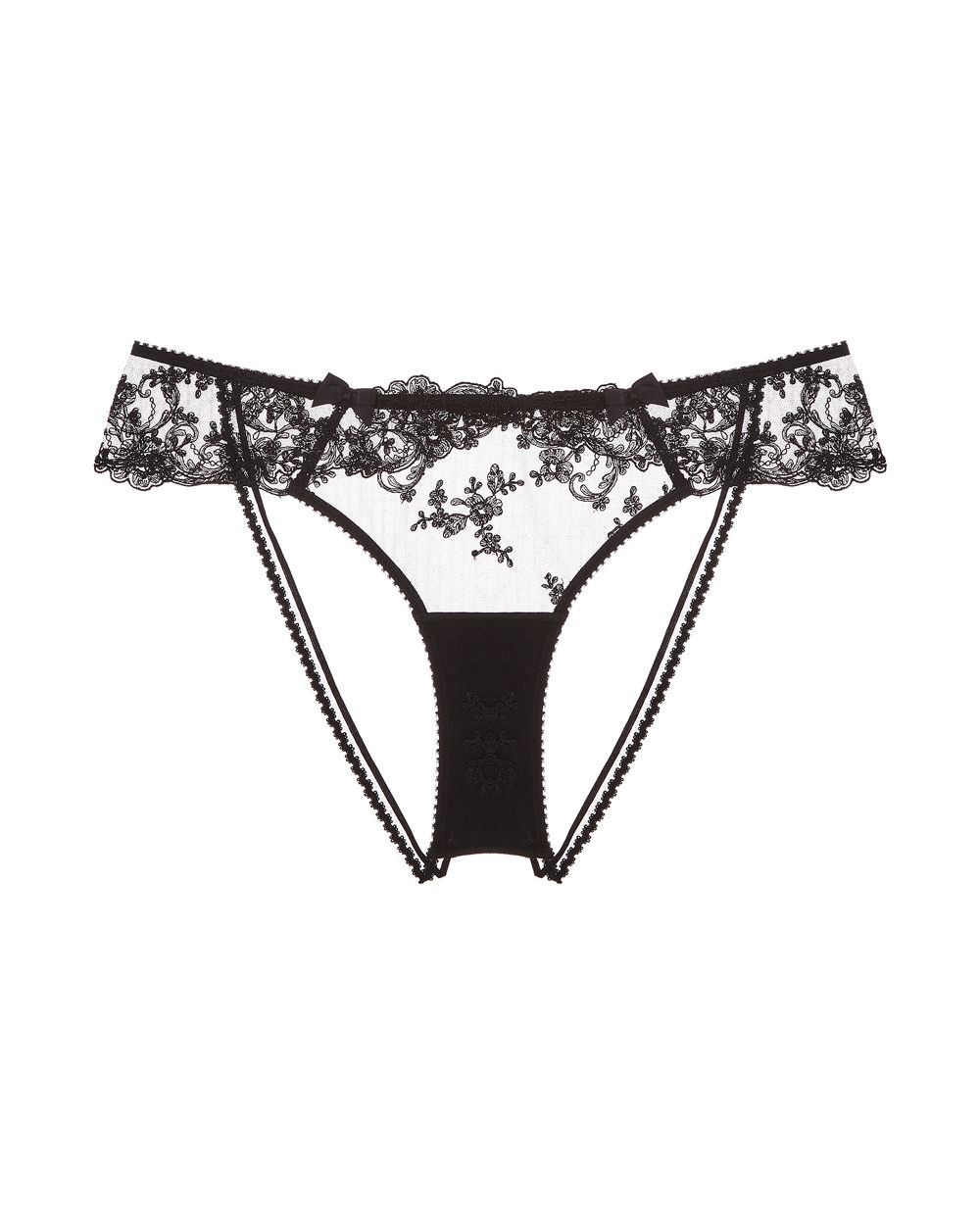 Women's Black Cristiana Ouvert Noir