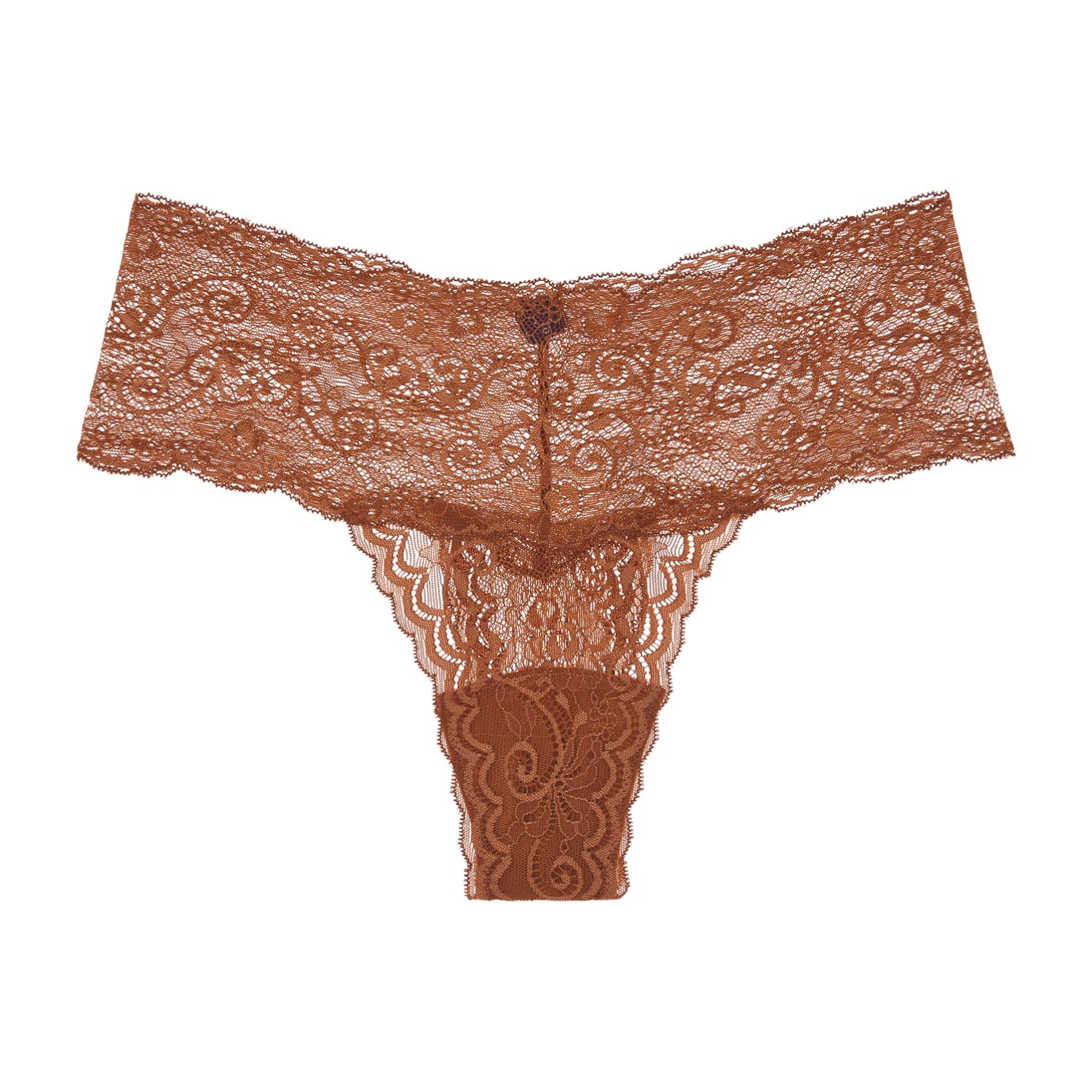 Journelle Women's Neutrals Sapna Mid-rise Thong Cannelle