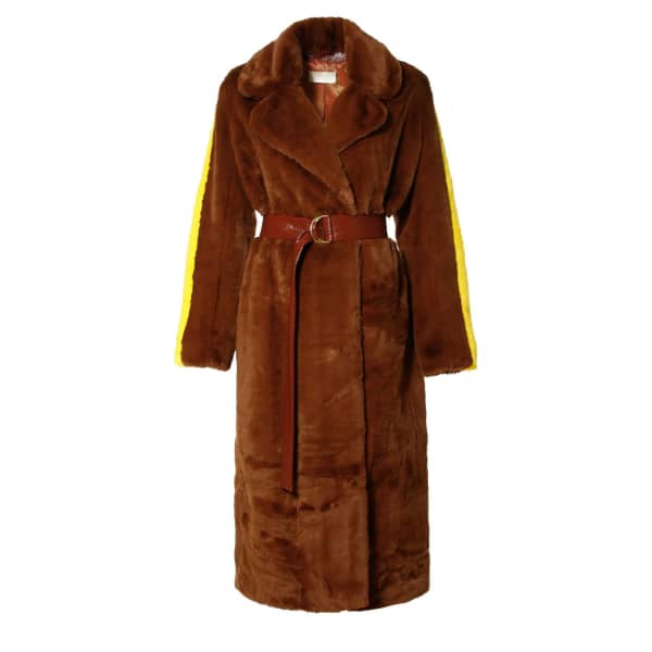 AGGI HEERA MINK FAUX FUR COAT