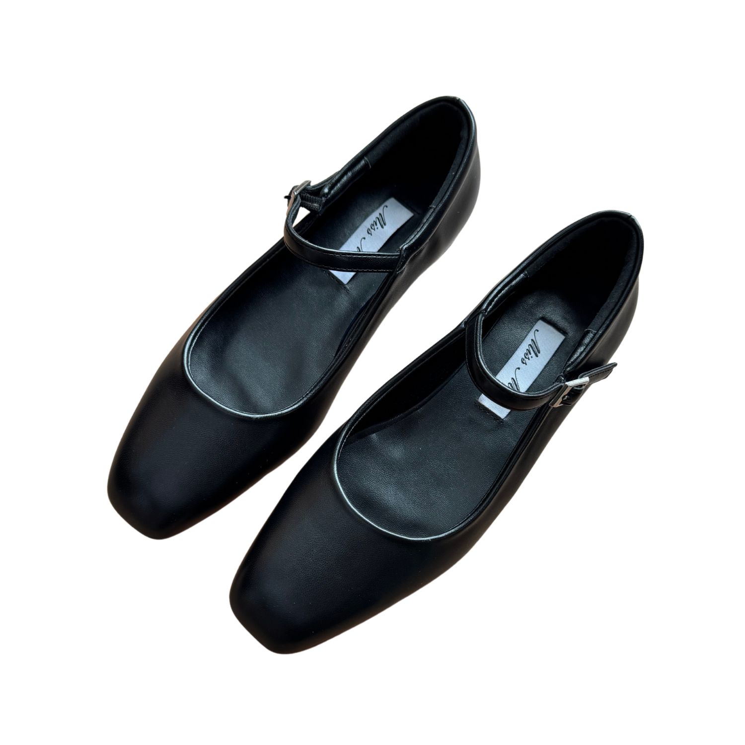 Miss May The Brand Women's Black Mary Jane Flats