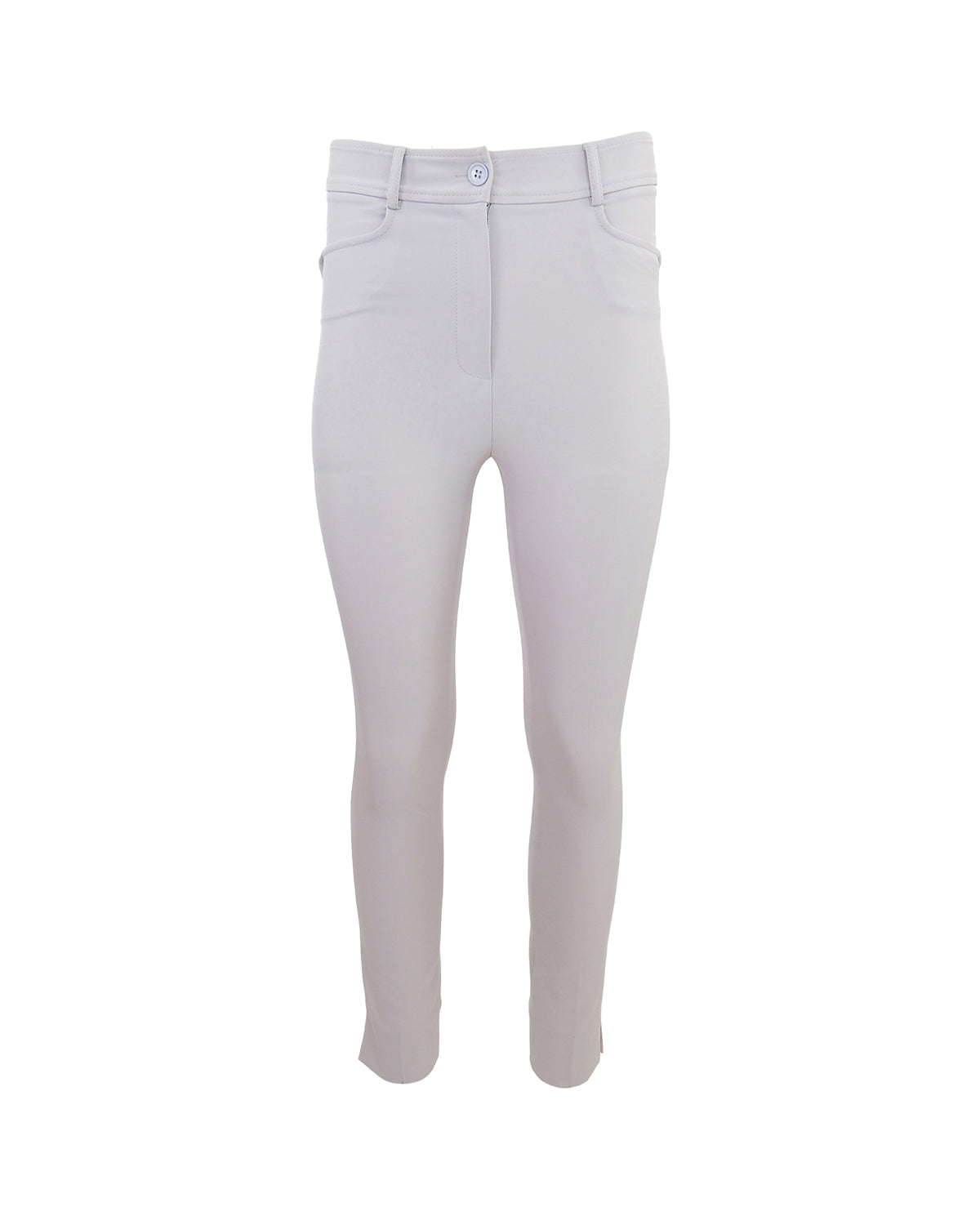 Theo The Label Women's White Aphrodite Techno Skinny Pant In White