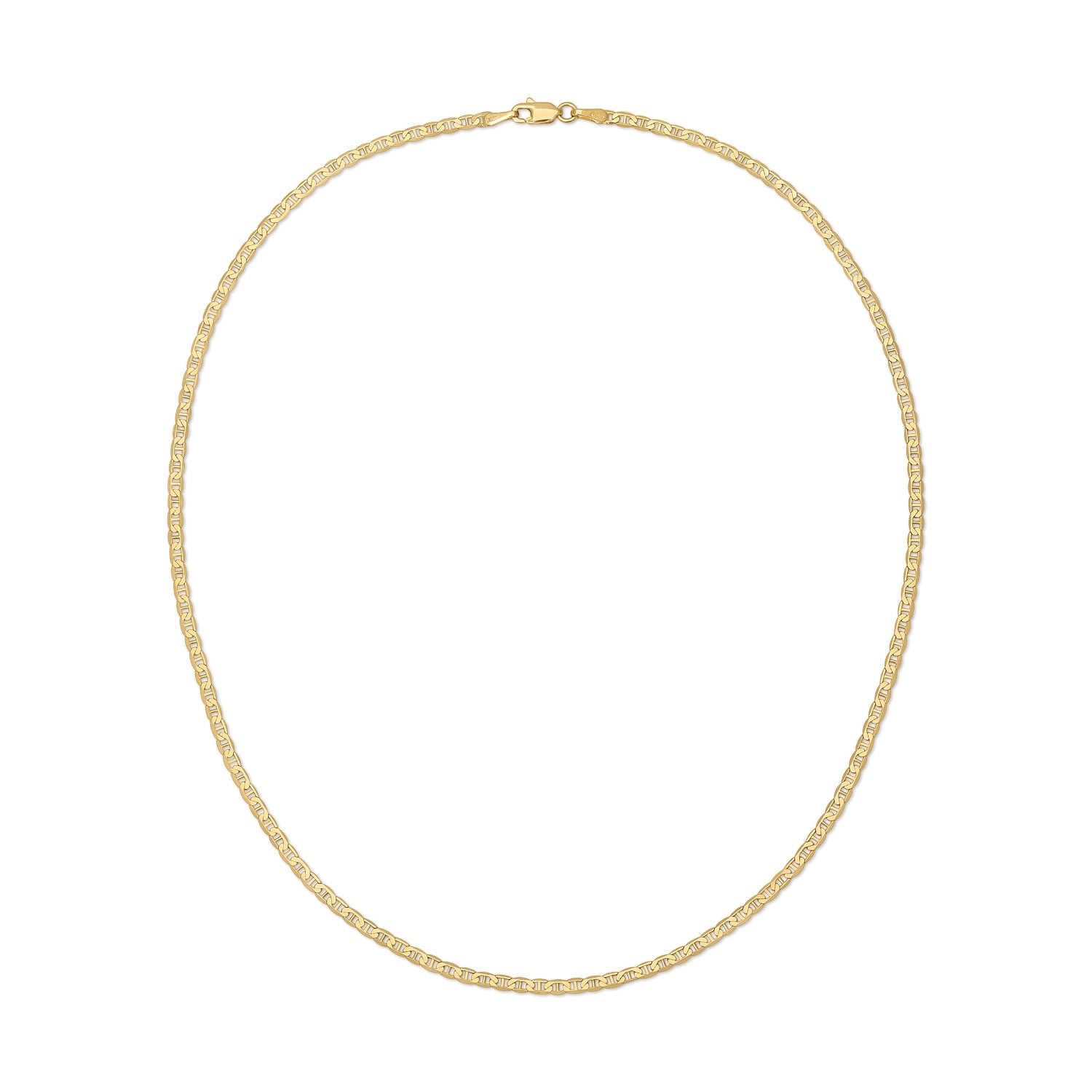 Maya Brenner Women's Gold Overboard Layering Chain - 16" In Burgundy