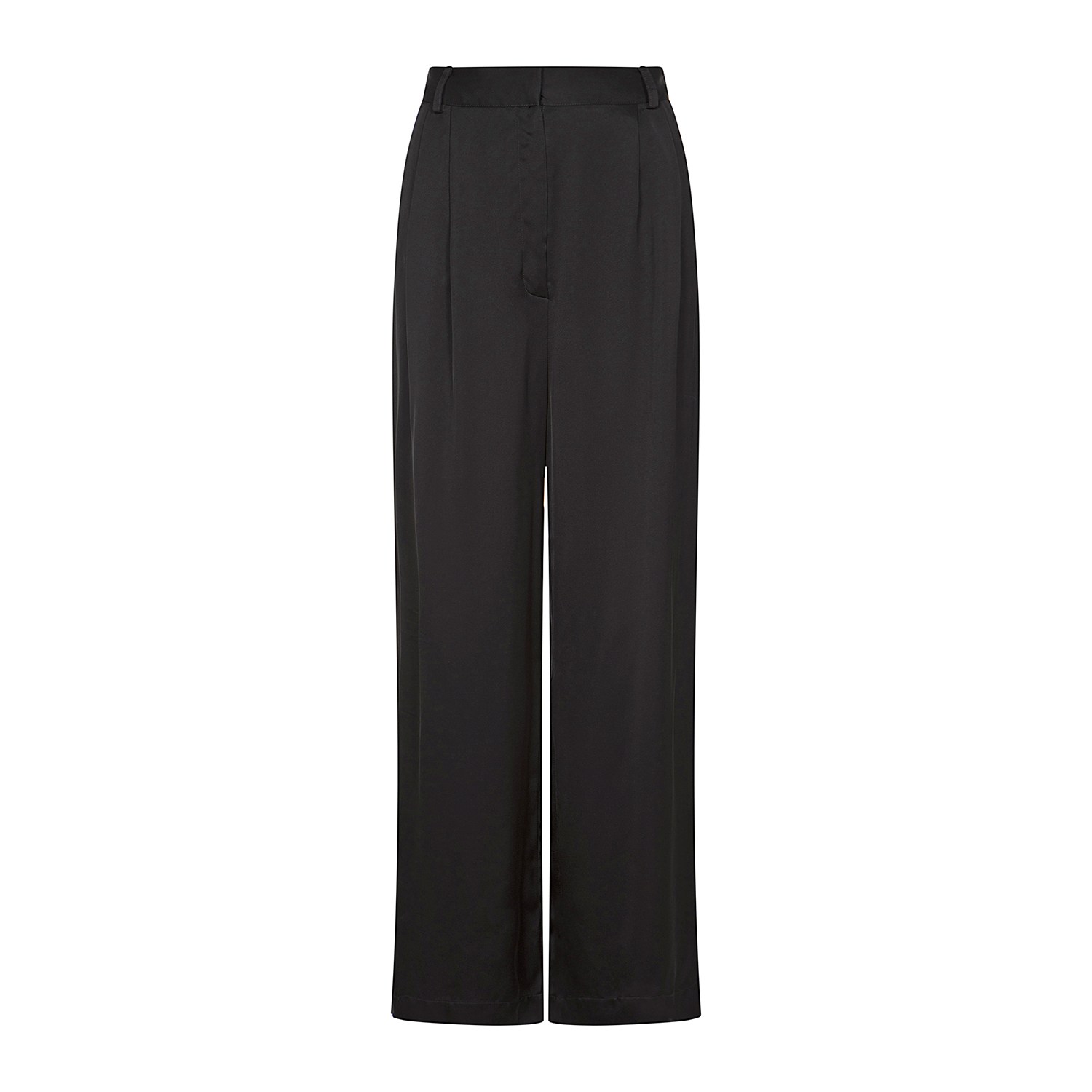 Women’s The Pleated Pants In Black Medium Roses are Red