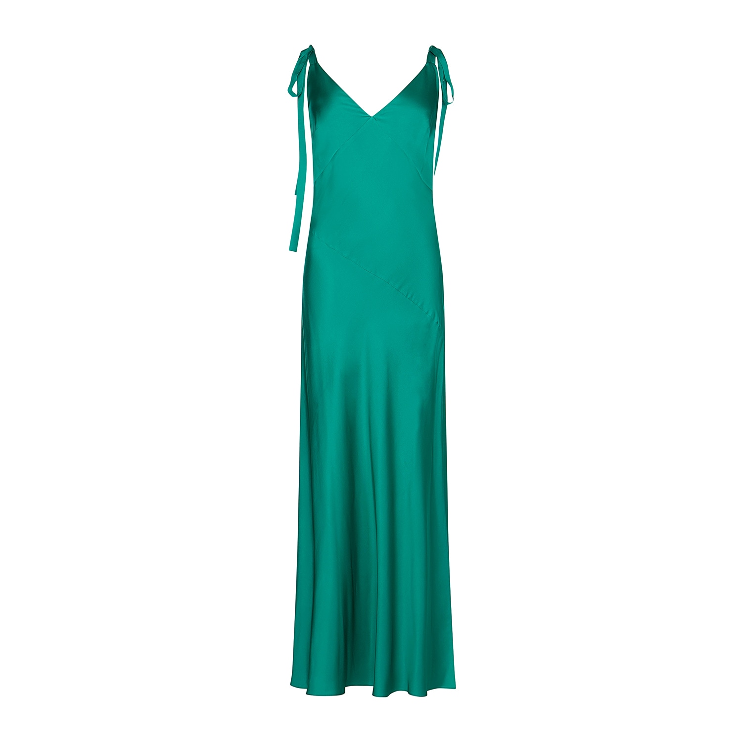 Women's Joy Dress In Emerald Green | Small | Roses are Red