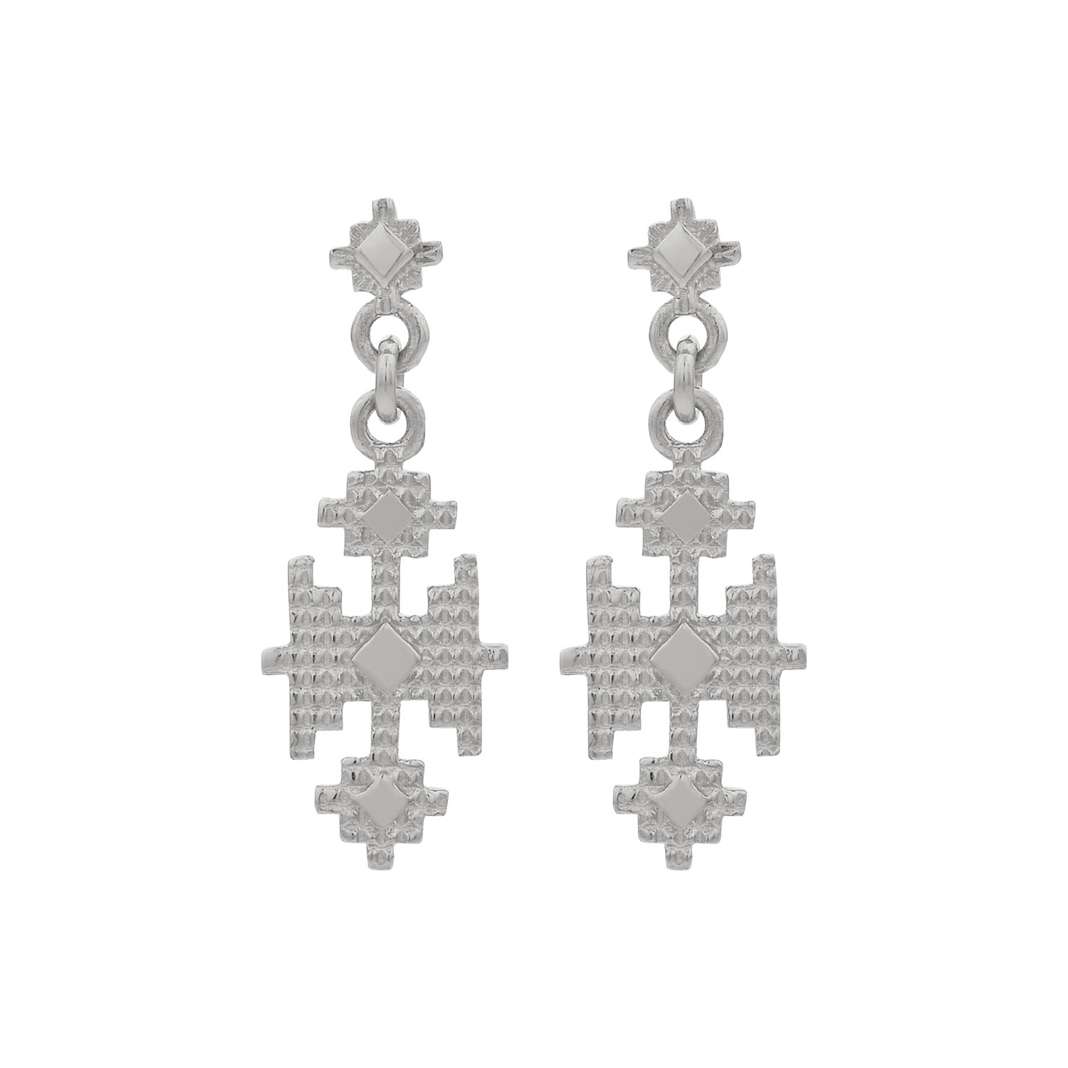 Zoe And Morgan Women's Pisac Earrings Silver In Silver