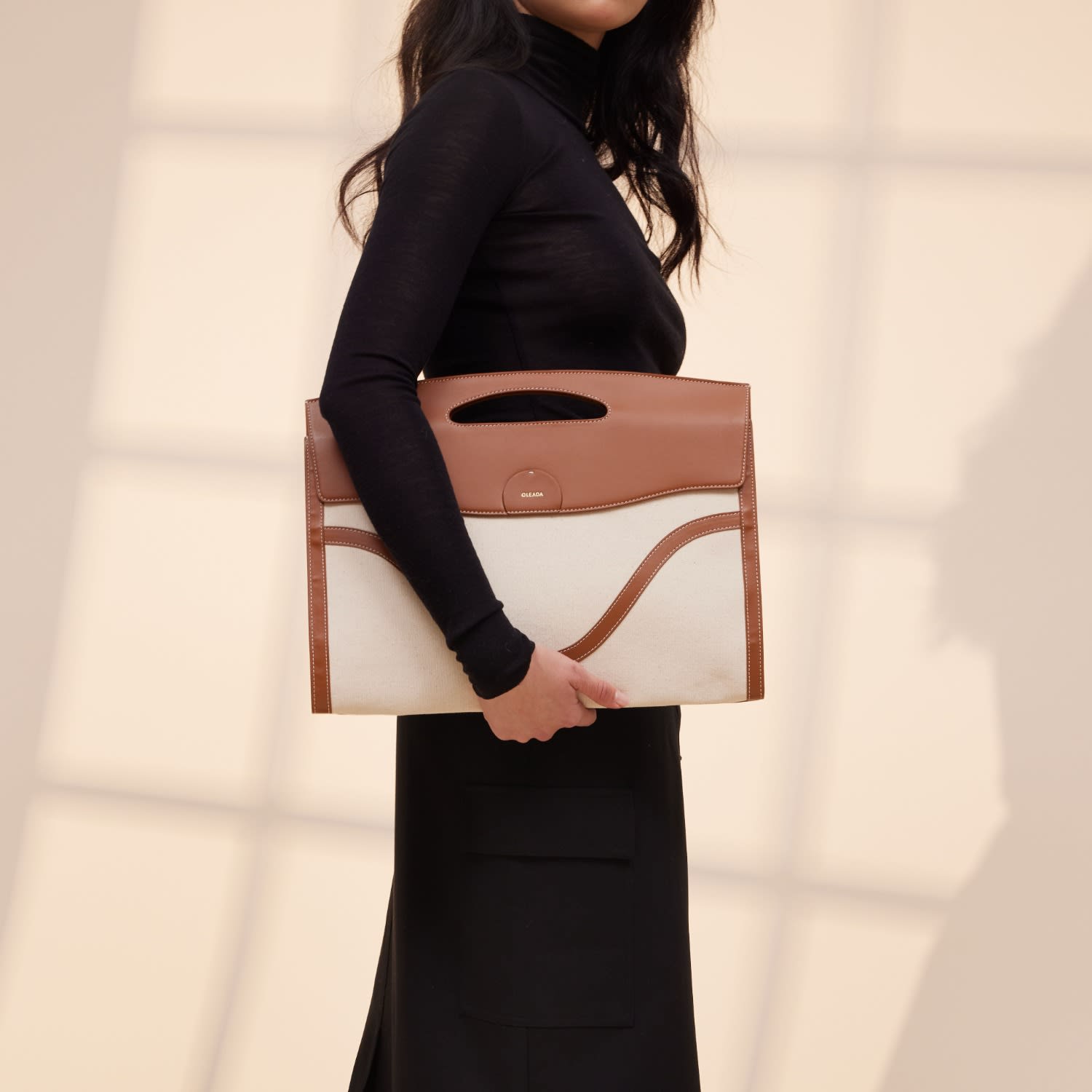 Captain Sleeve Suite Plus Oat | Brown Laptop Sleeve For Women