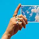 Minnie Lane Zelda Ring With Emerald In Zelda