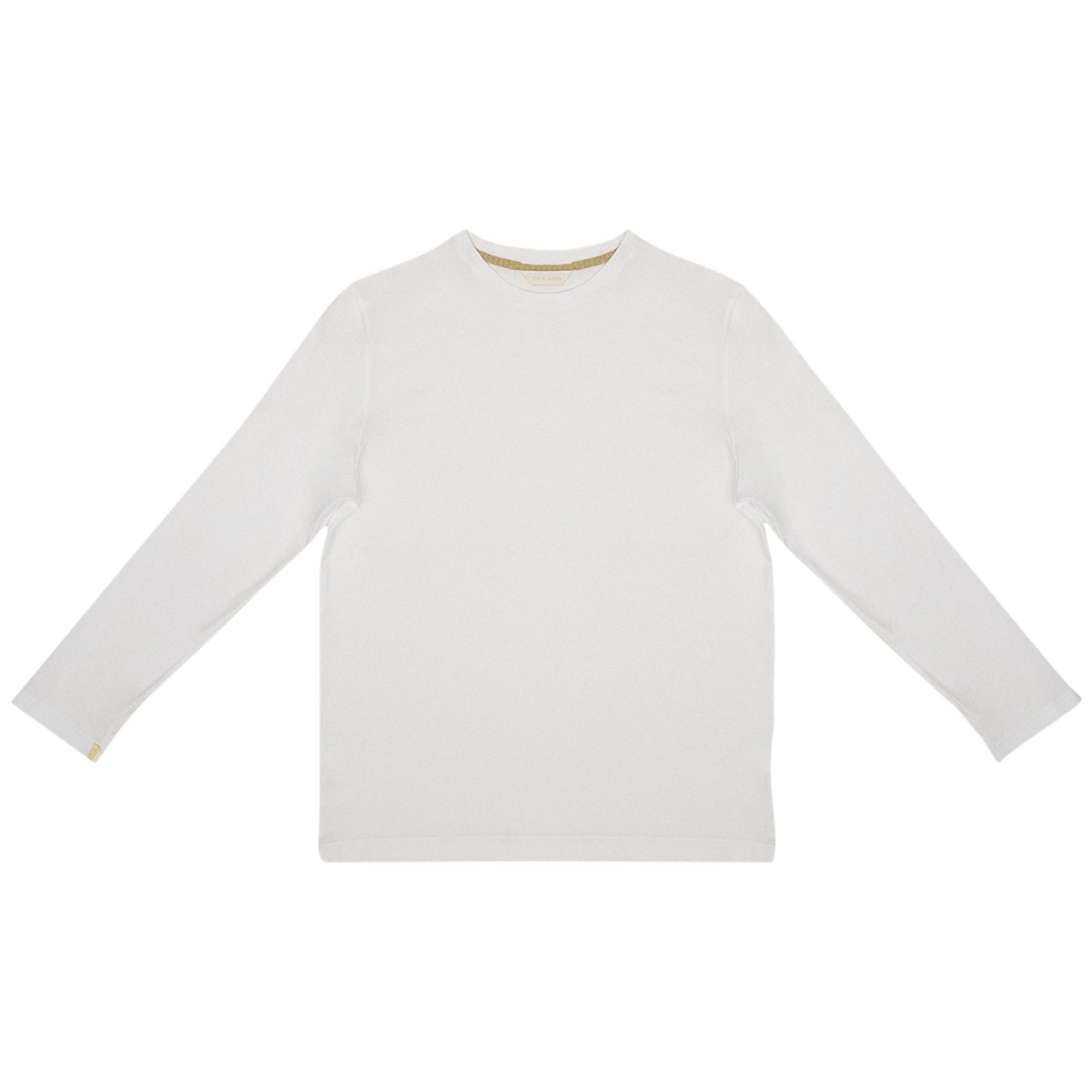 Men’s Classic Long Sleeve T-Shirt - White Extra Small Chirimoya