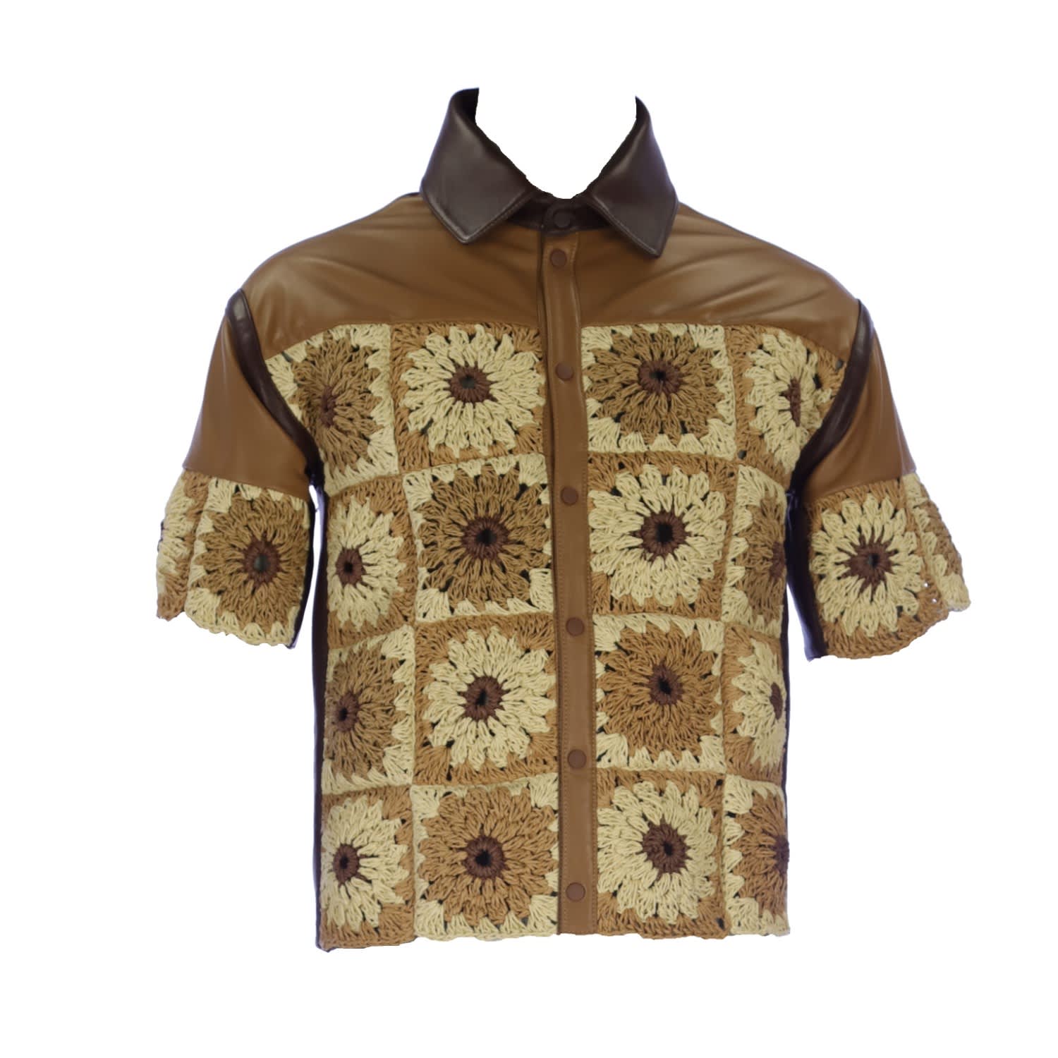 Men's Brown Manolo Shirt | Small | Von Der Sebastian