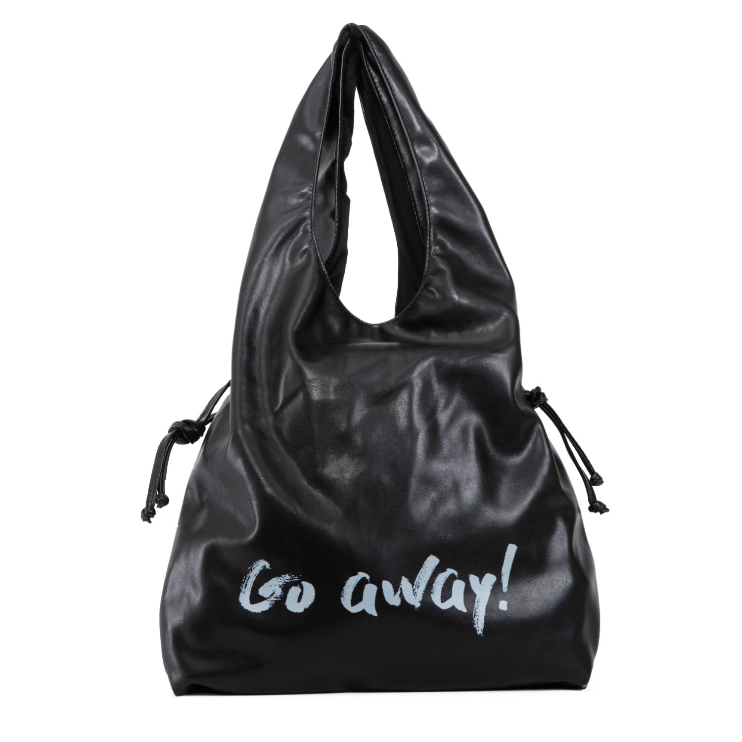 Black And Wild Women's Black Live Free Vegan Soft Leather Bag
