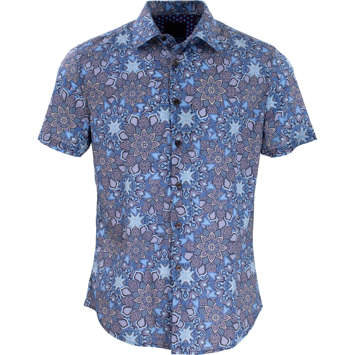 Men’s George Hippie Medallion - Blue Extra Large Lords of Harlech