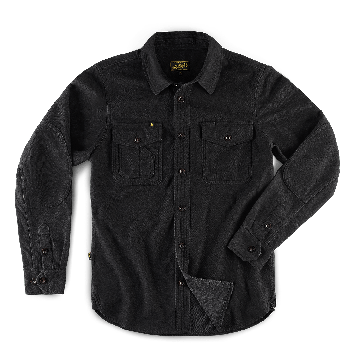 &sons Trading Co Men's Washburn Shirt Black In Black