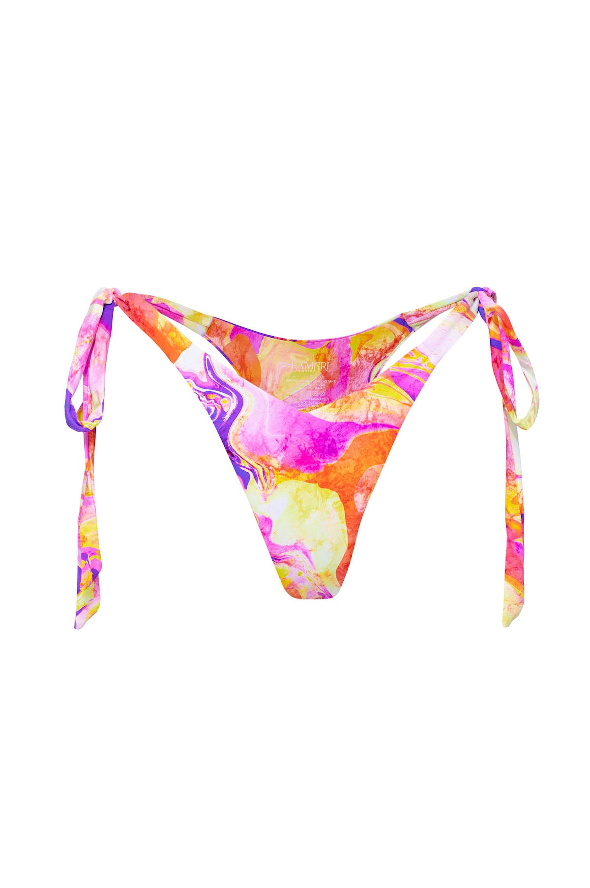 Capri Cheeky Tie Bikini Bottom, Kamari Swim LLC