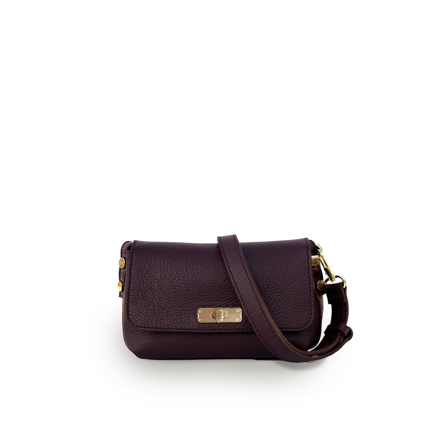 Apatchy London Women's Red The Maisie Port Leather Bag