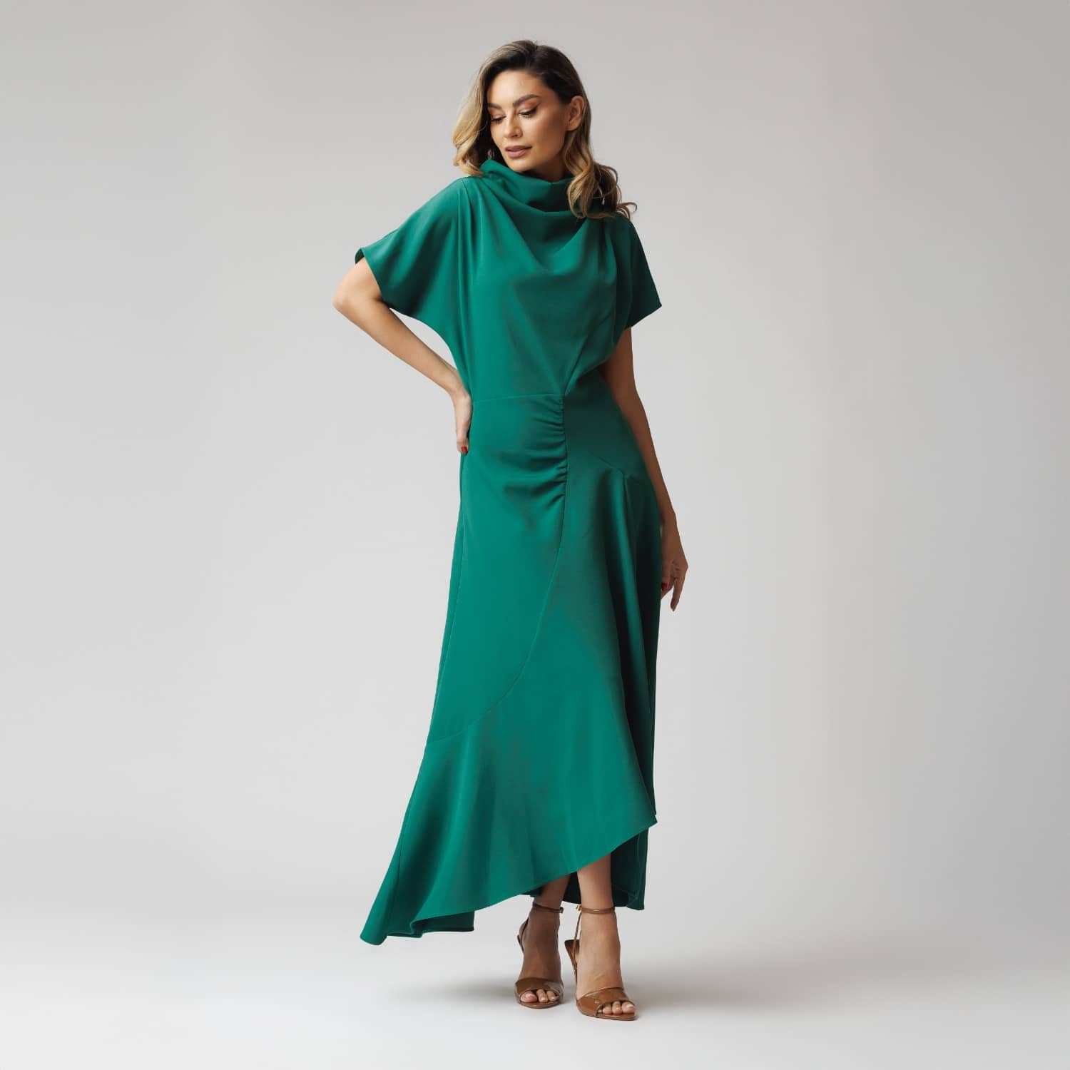 slim fit dress slacks Vintage Peter Pan collar dress main image 1