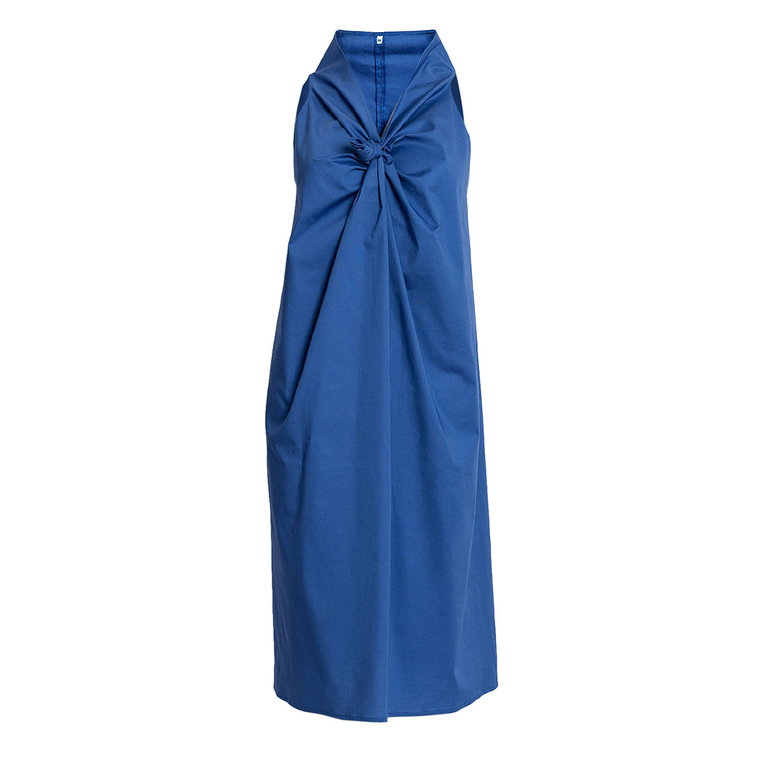 Women's Rosebud Dress In Blue Cotton | Extra Small | Bianca Popp
