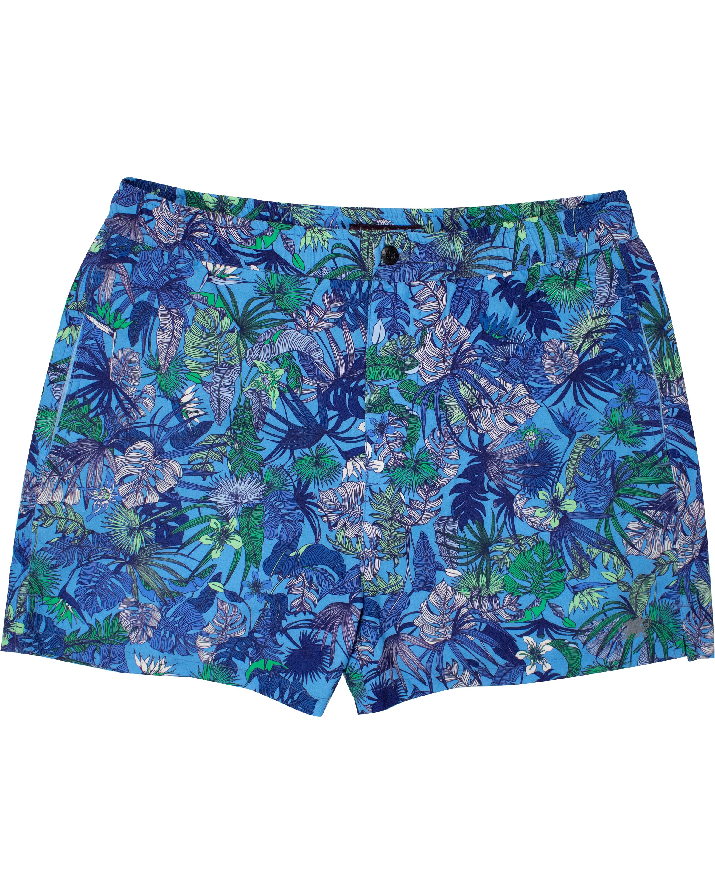 Lords Of Harlech Men's Quack Jungle Garden Blue