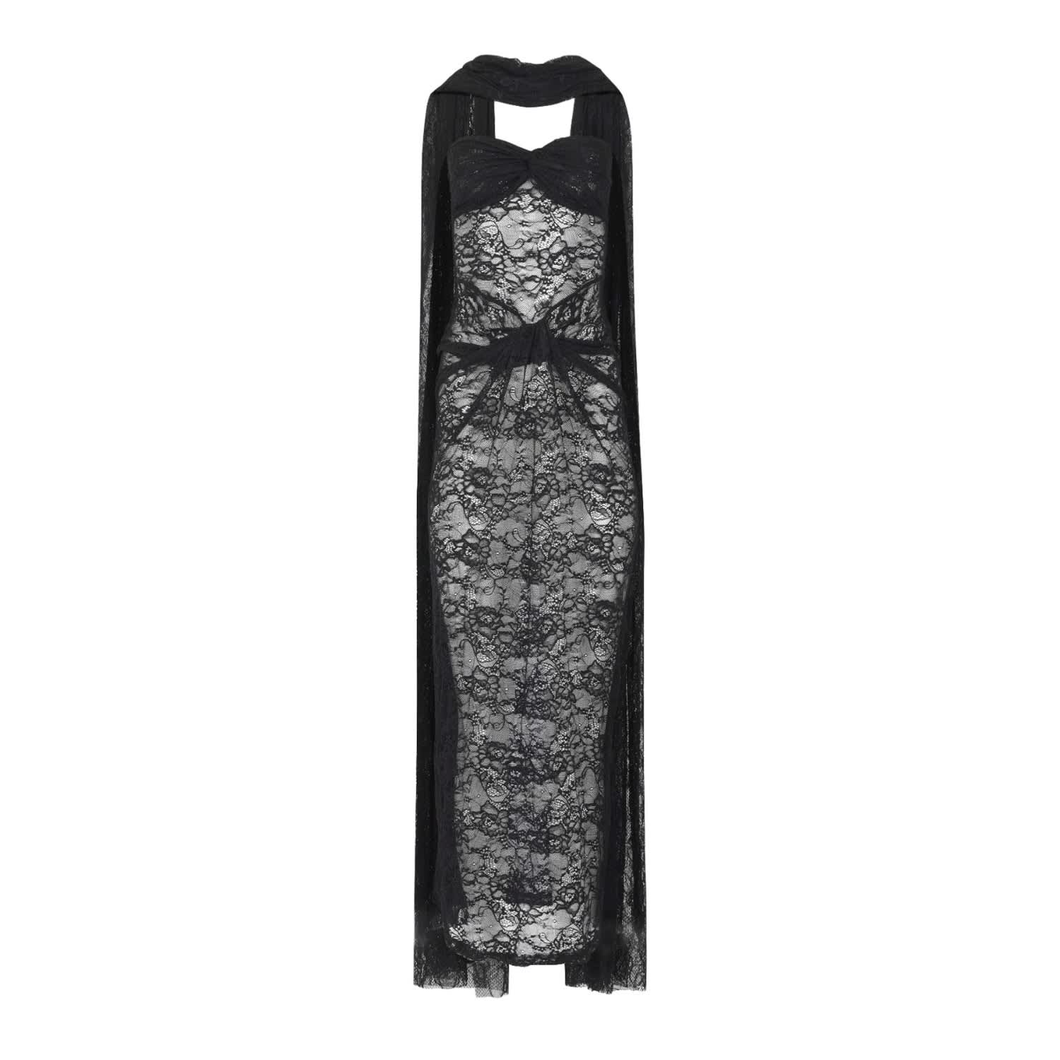 Decolet The Label Women's Black Selena Lace Dress In Black