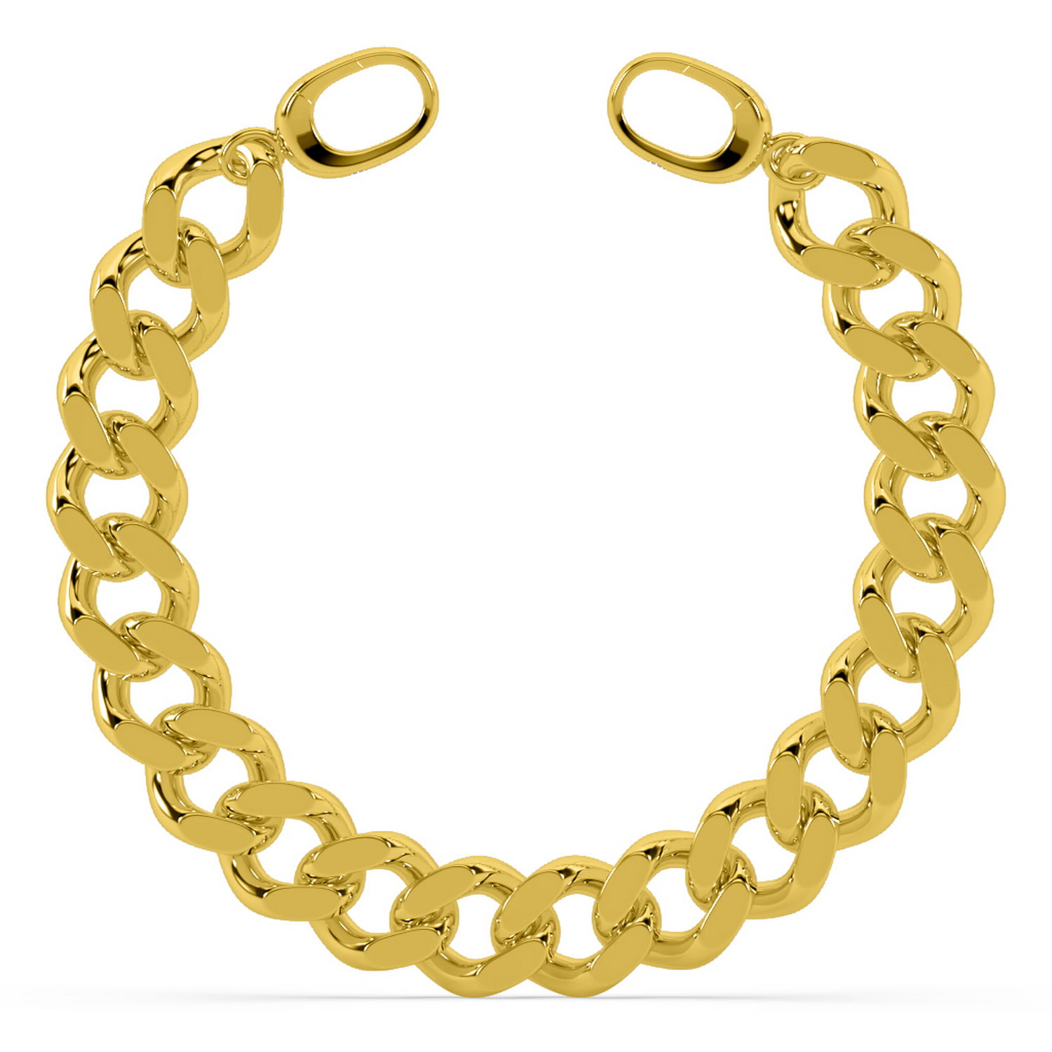 Women’s Bold Cuban Link Bracelet - Gold Oni Fine Jewelry